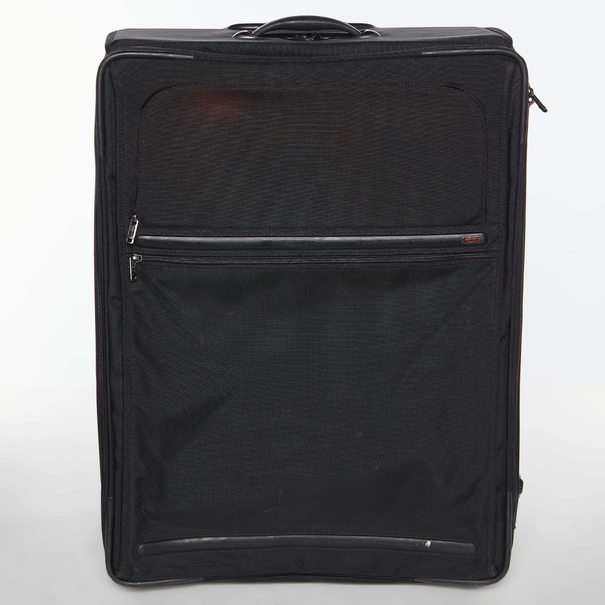 Pre Owned TUMI Black Nylon 2 Wheeled Alpha Expandable Luggage