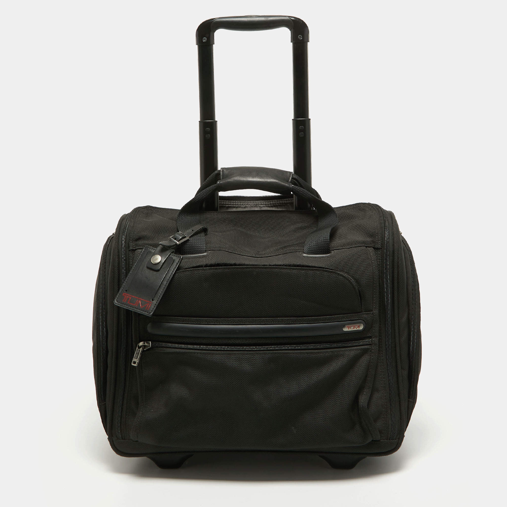 TUMI Black Nylon G4 Compact Carry-On Luggage
