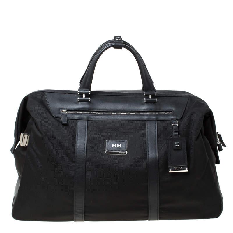 TUMI Black Nylon and Leather Anderson Duffle Bag TUMI | TLC