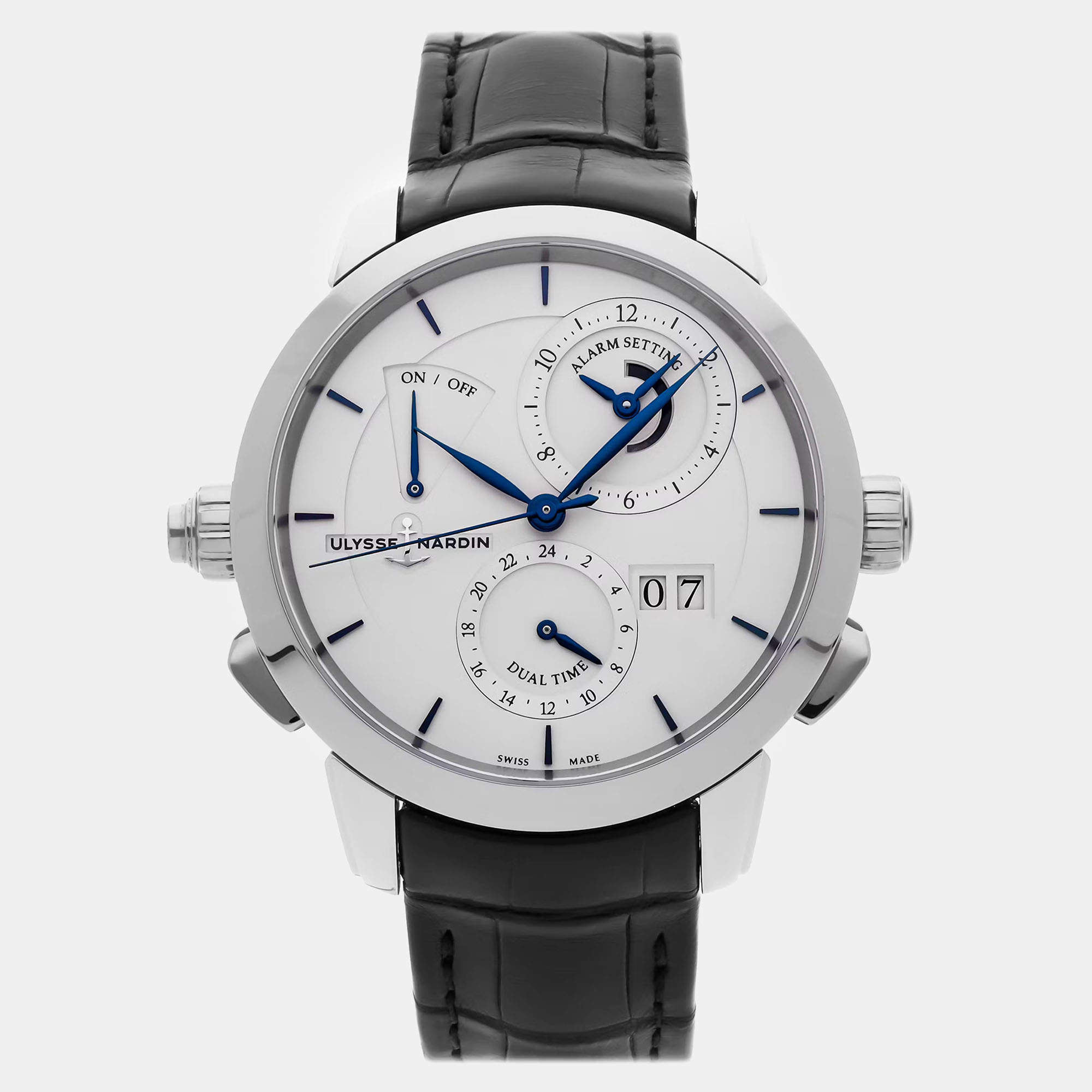 Pre-Owned Ulysse Nardin Classic Sonata 673-05/90 44 mm