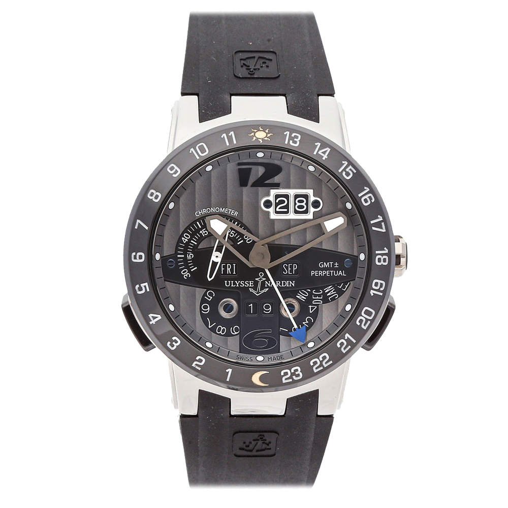 Ulysse Nardin Gray/Black Ceramic 