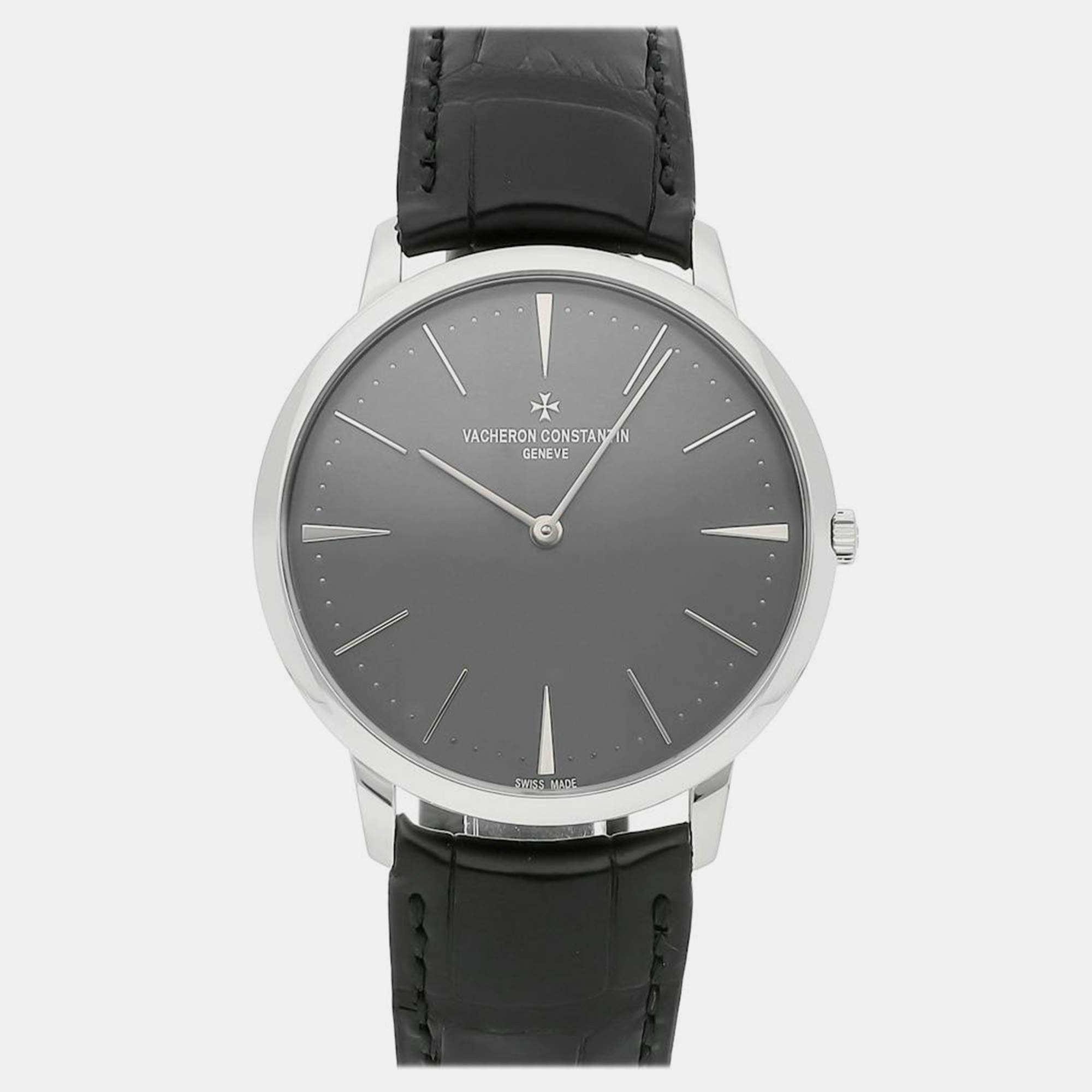 Vacheron Constantin Patrimony Grand Taille 81180/000P-9539 Manual Winding Men's Wristwatch 40MM