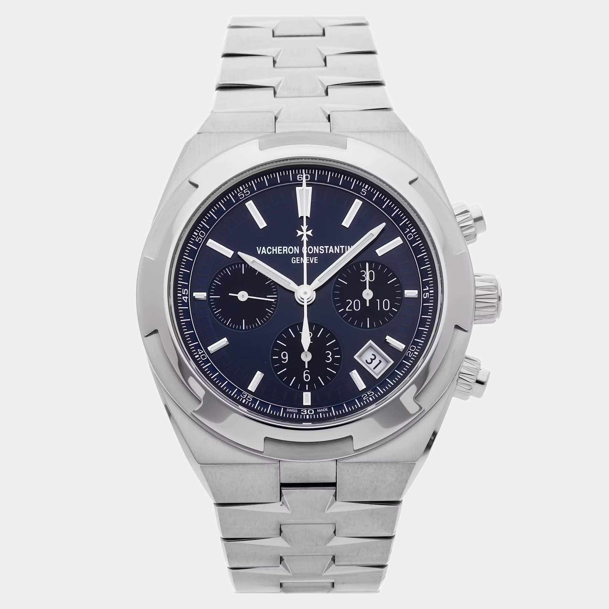 مملوكة مسبقًا Pre-Owned Vacheron Constantin Overseas Chronograph 5520V/210A-B148 42.5 mm