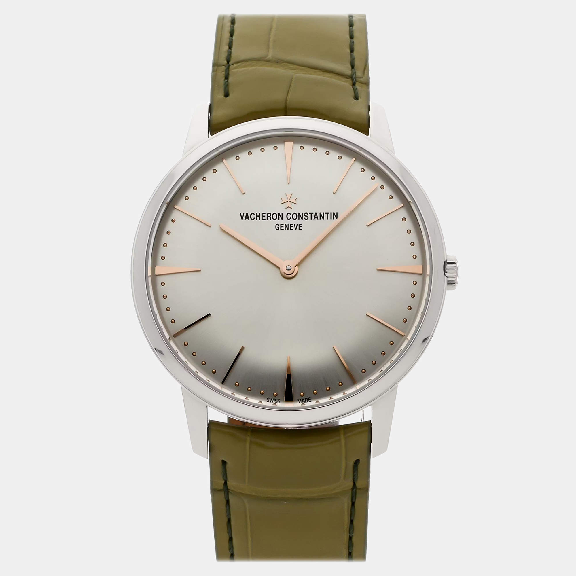 مملوكة مسبقًا Pre-Owned Vacheron Constantin Patrimony 1410U/000G-H017