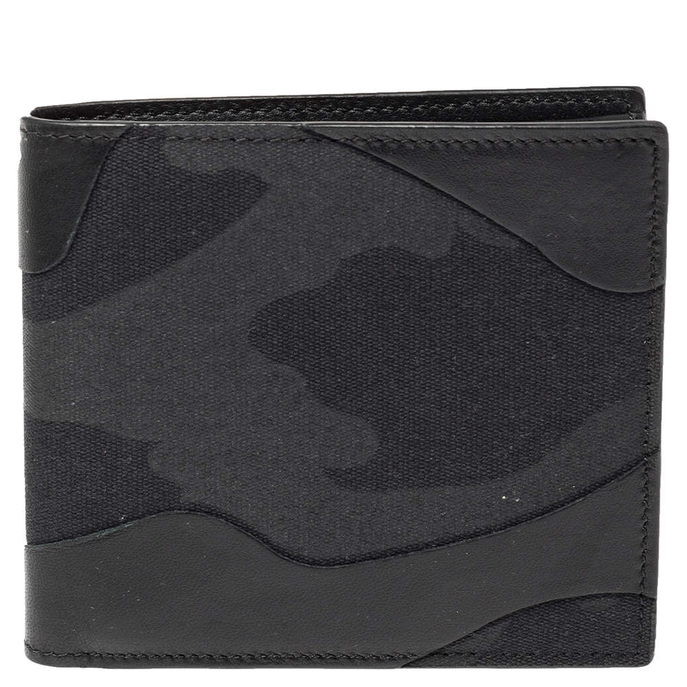 valentino camouflage wallet