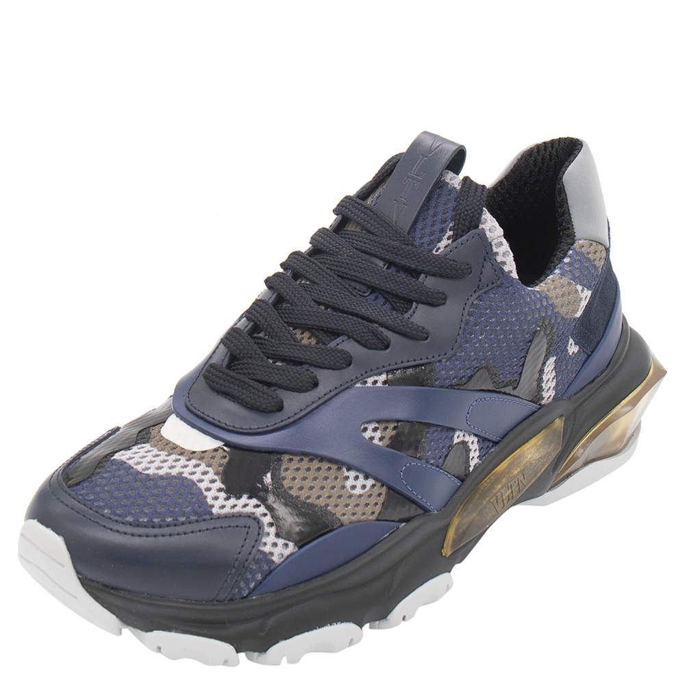 valentino shoes blue camo