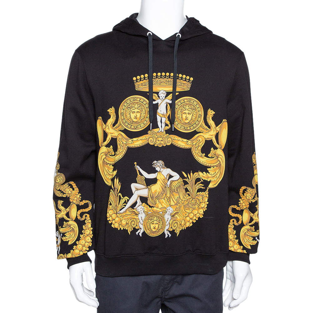 versace baroque hoodie
