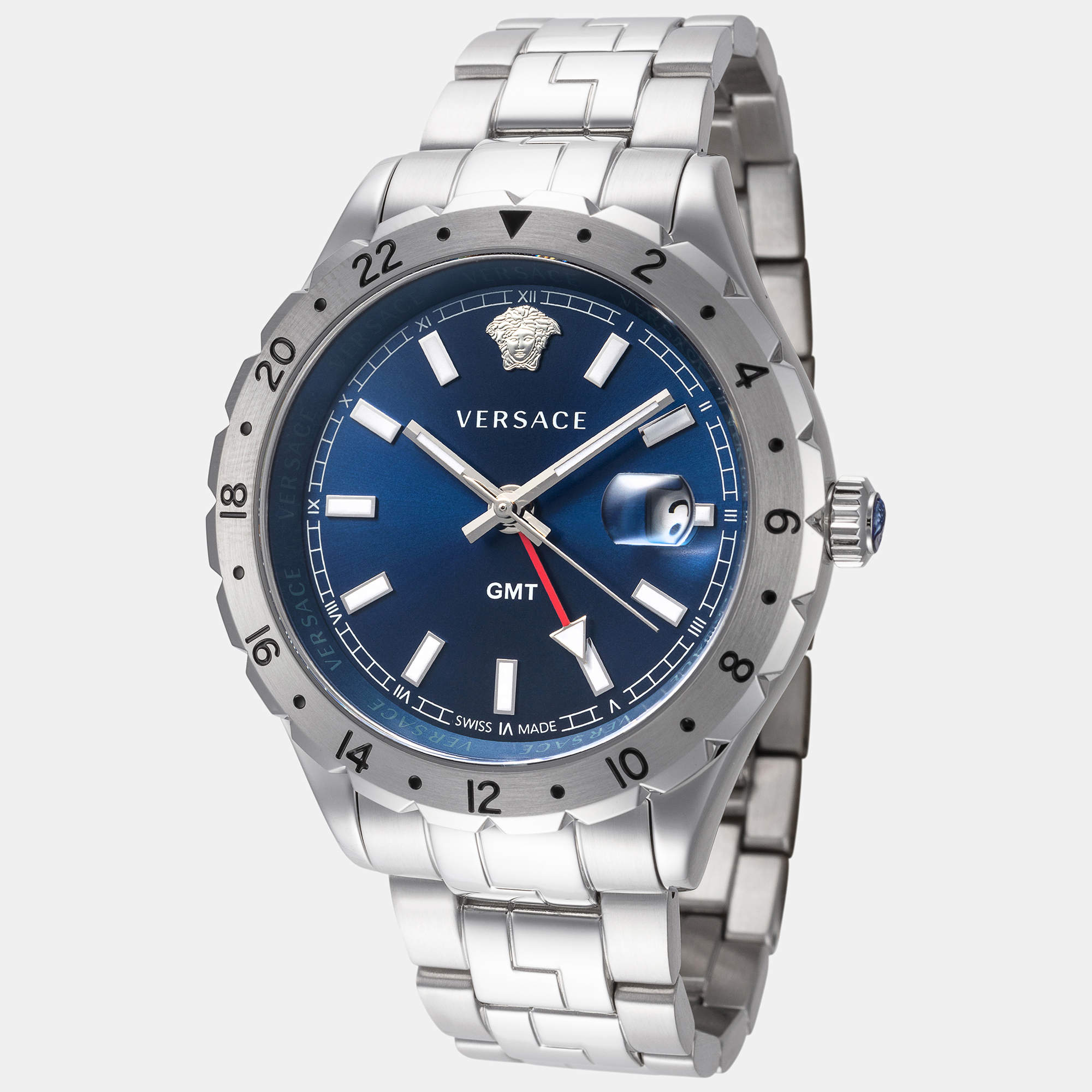 Versace Men's Hellenyium 42mm Quartz Watch V11010015