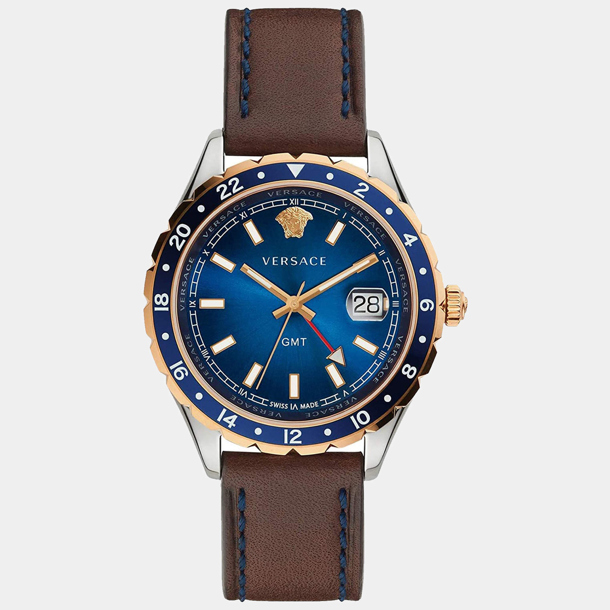 Versace Men's Hellenyium 42mm Quartz Watch V11080017