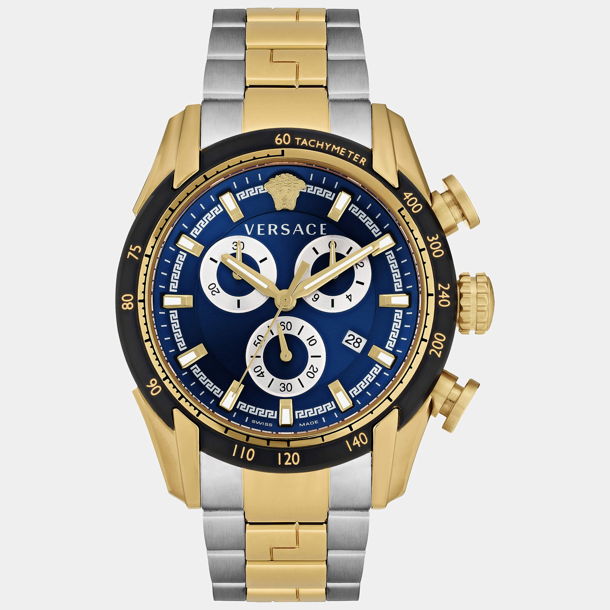 Versace Men's VE2I01021 V-Ray 44mm Quartz Watch