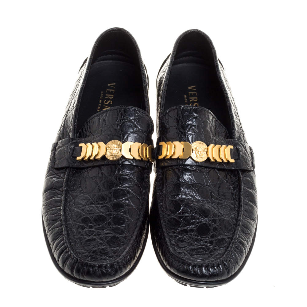 versace crocodile shoes