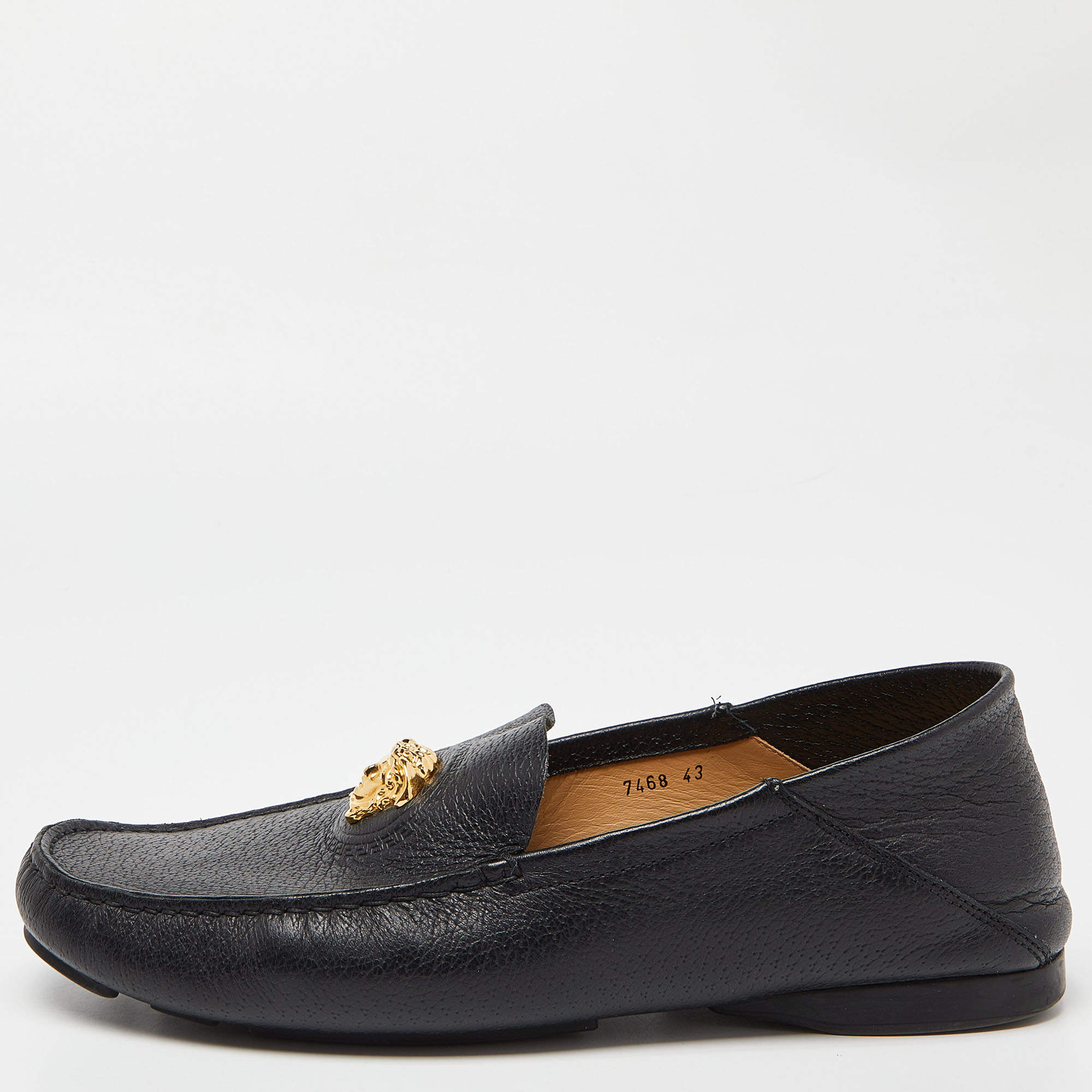 Versace collection medusa loafers hotsell
