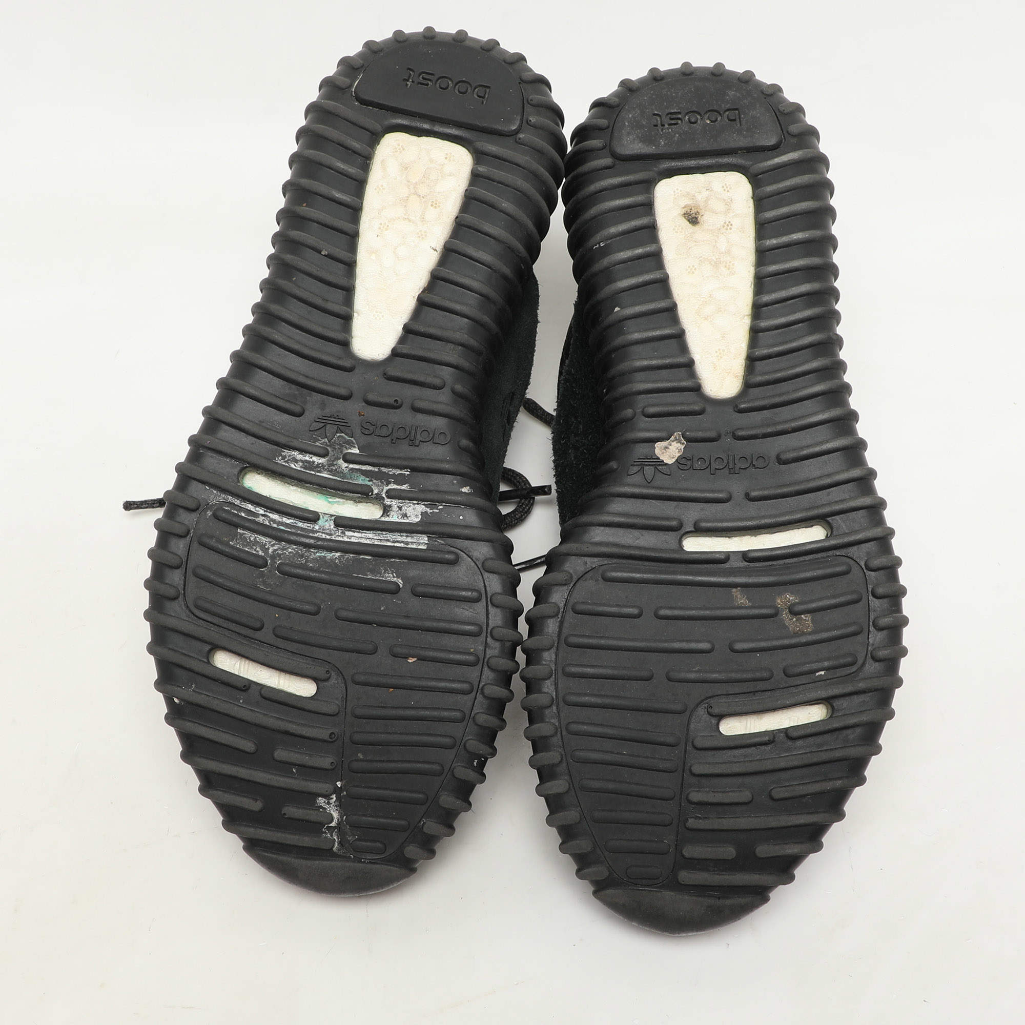 Yeezy x Adidas Pirate Black Knit Fabric Boost 350 V1 Lace Up