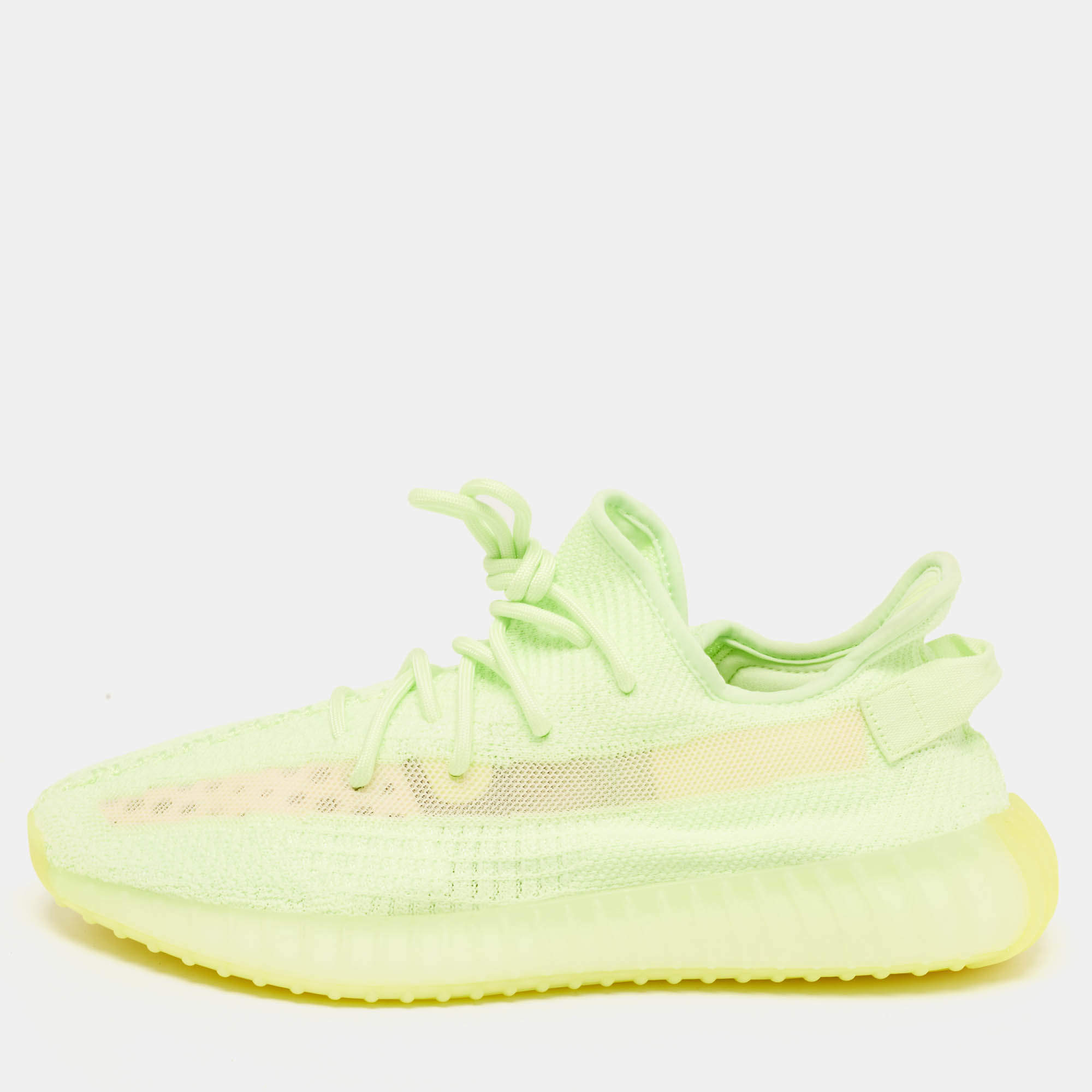 Neon yellow yeezys on sale