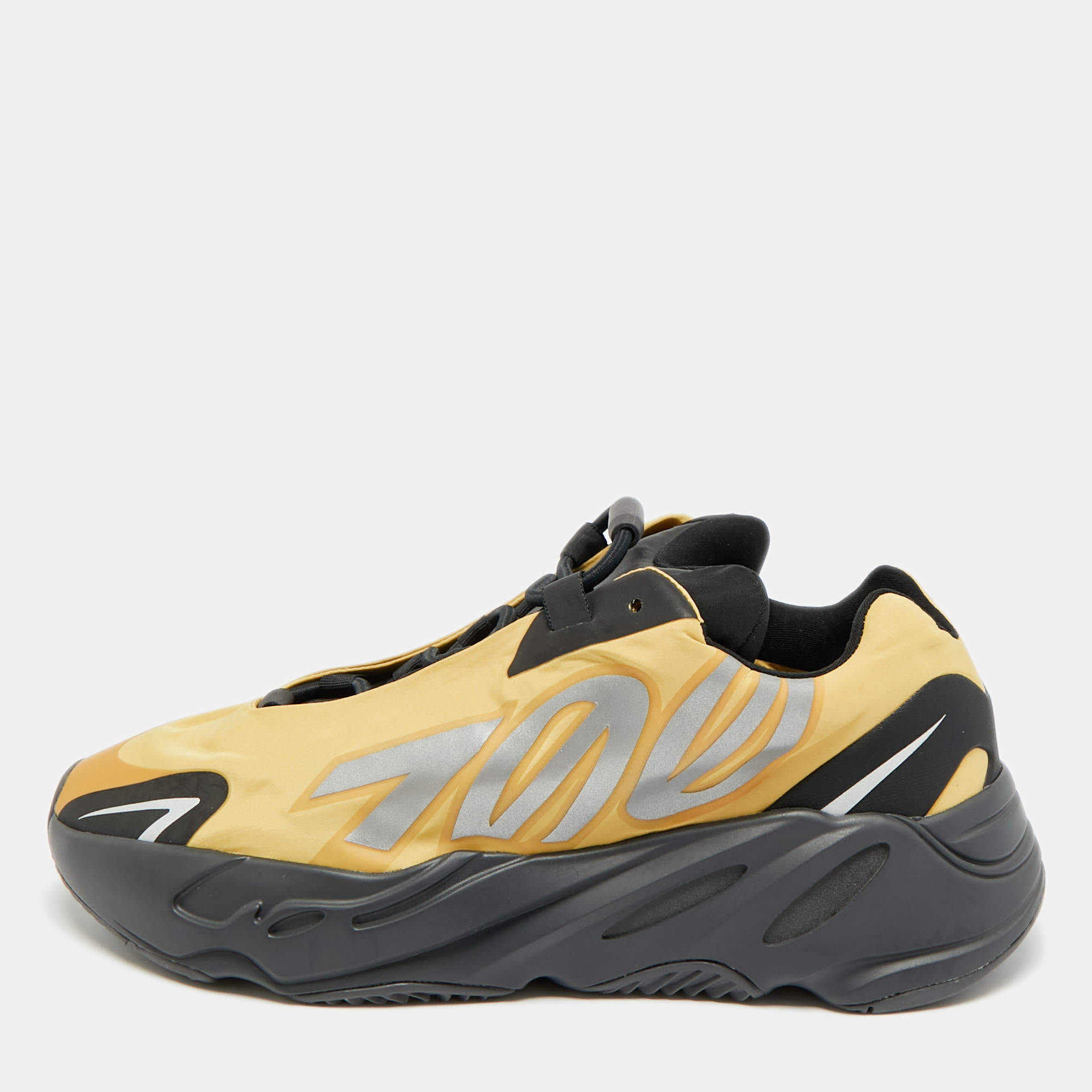 مملوكة مسبقًا Yeezy x Adidas Boost 700 MNVN Size 41.5 Honey Flux Nylon Low Top Sneakers