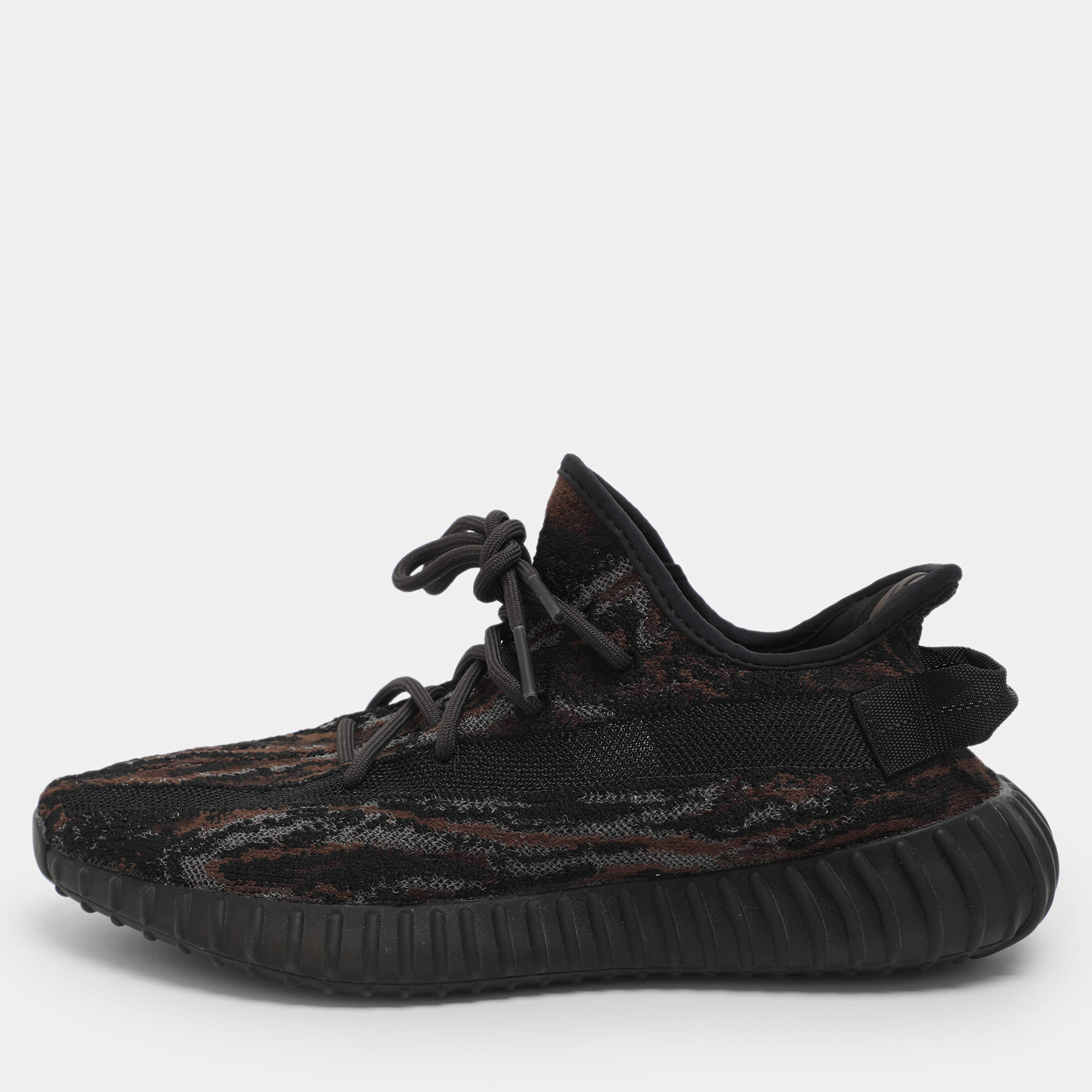 Pre Owned حذاء رياضي ييزي x أديداس بوست 350 V2 بون قماش تريكو أبيض مقاس  40 2/3