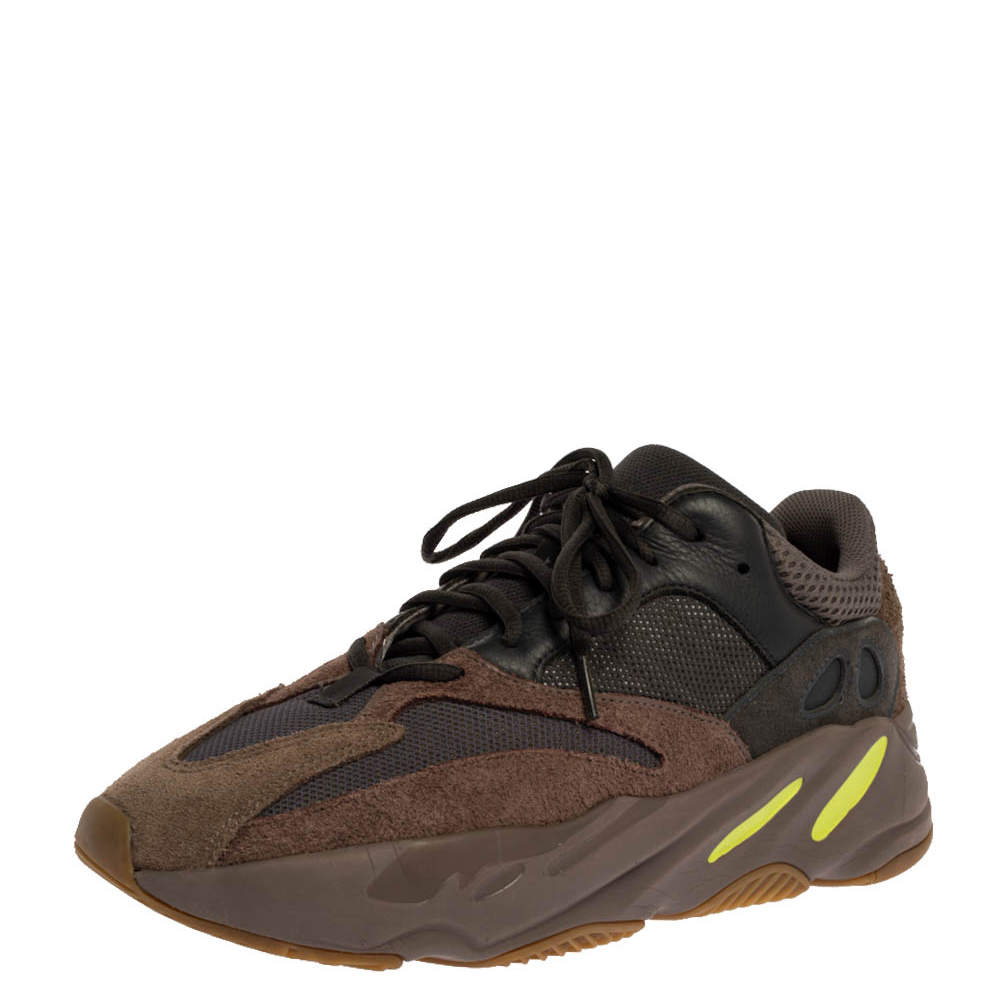 Pre Owned Yeezy x Adidas Mauve Mix Media Boost 700 Wave Runner Sneakers Size 46