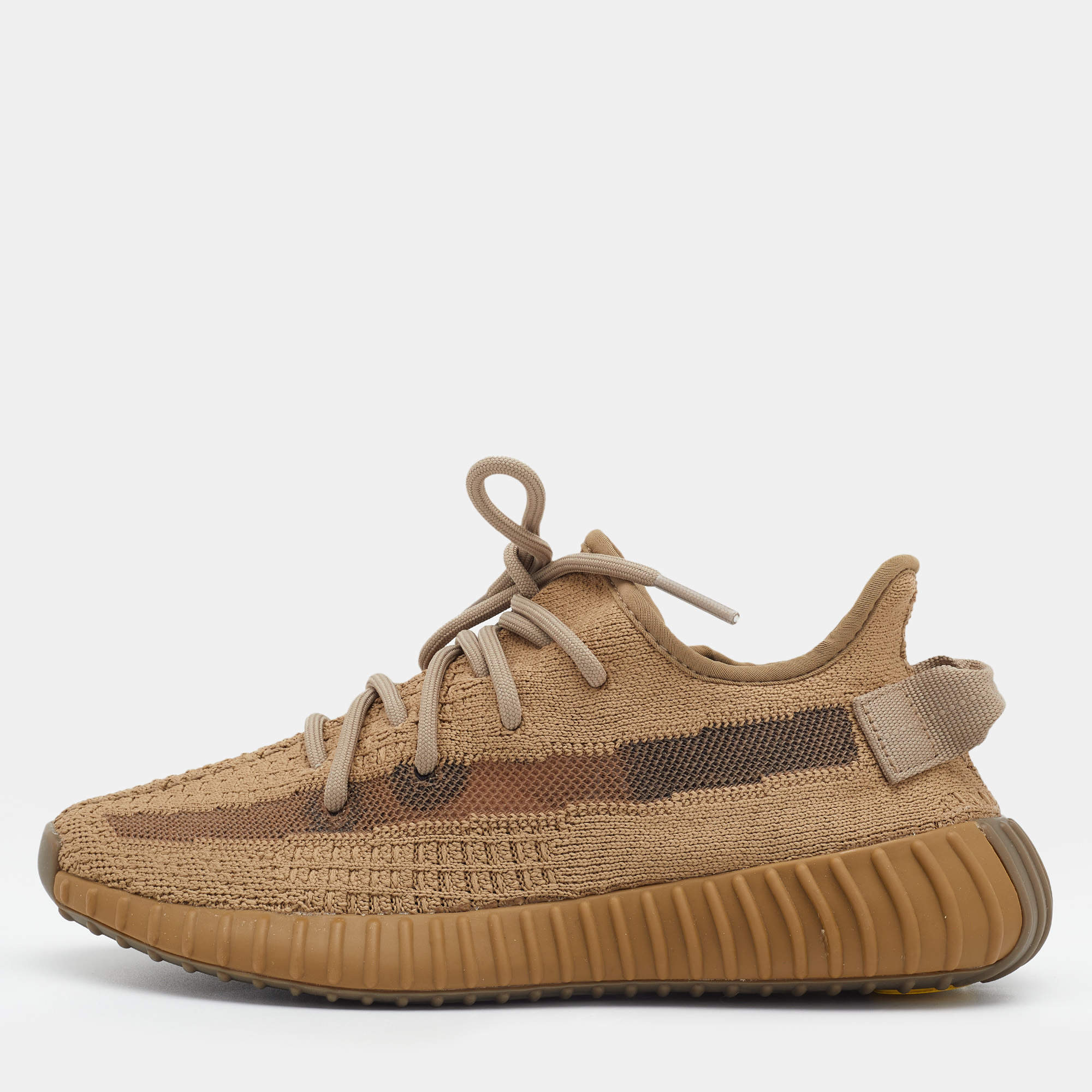 Yeezy x Adidas Brown Suede Boost 350 V2 Oxford Tan Sneakers Size 42