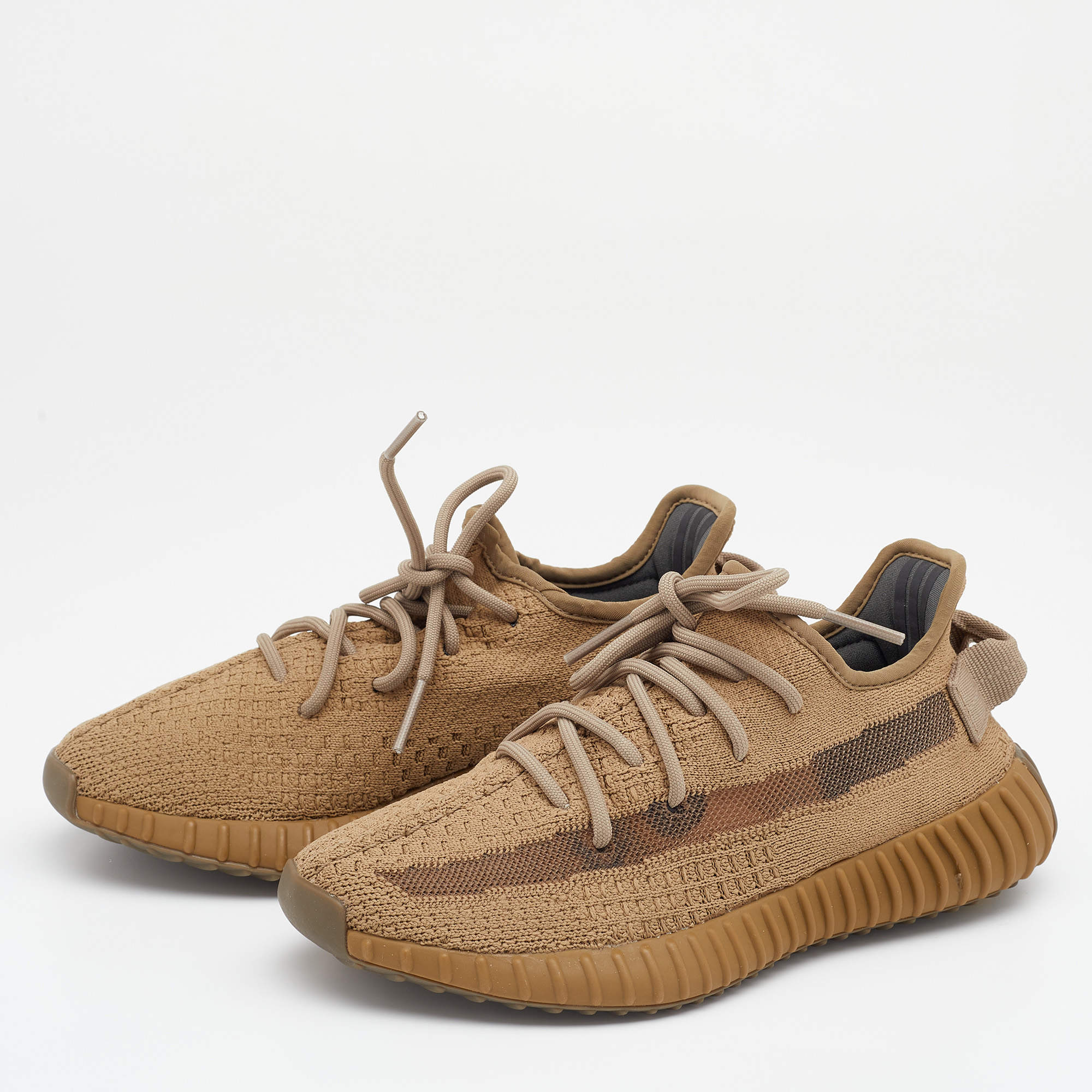 Yeezy x Adidas Brown Suede Boost 350 V2 Oxford Tan Sneakers Size