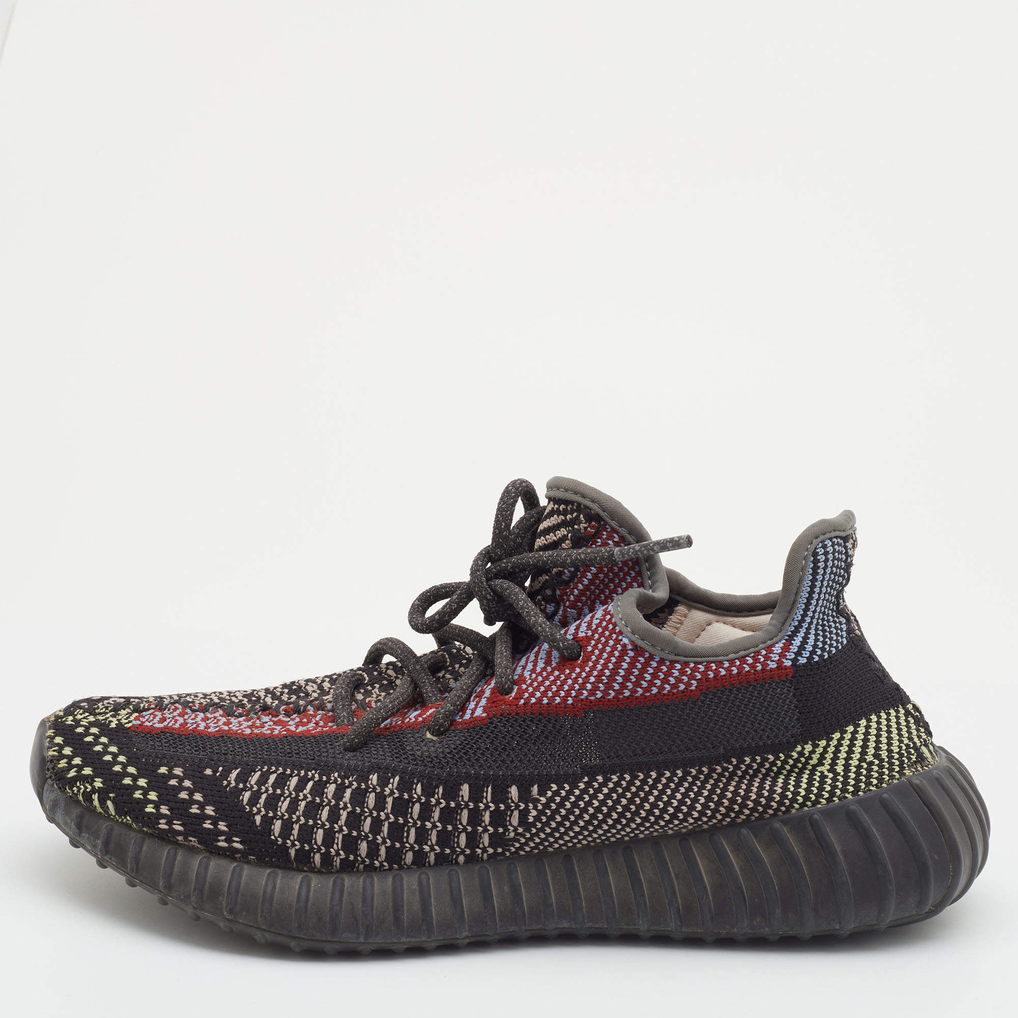Adidas Yeezy Boost Black Knit Fabric 350 V2 (Non-Reflective) Sneakers Size 2/3 Adidas | TLC