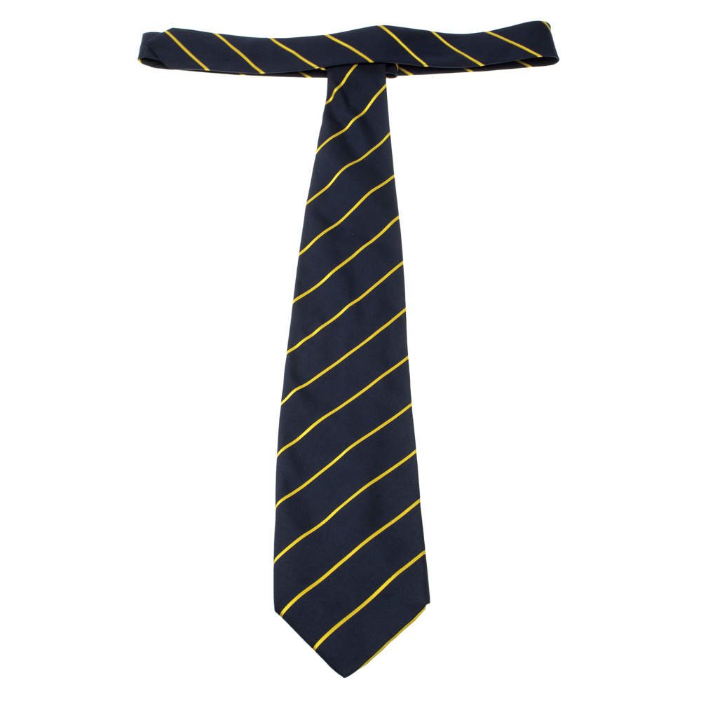 Yves Saint Laurent Burgundy Pattern Silk Jacquard Tie Yves