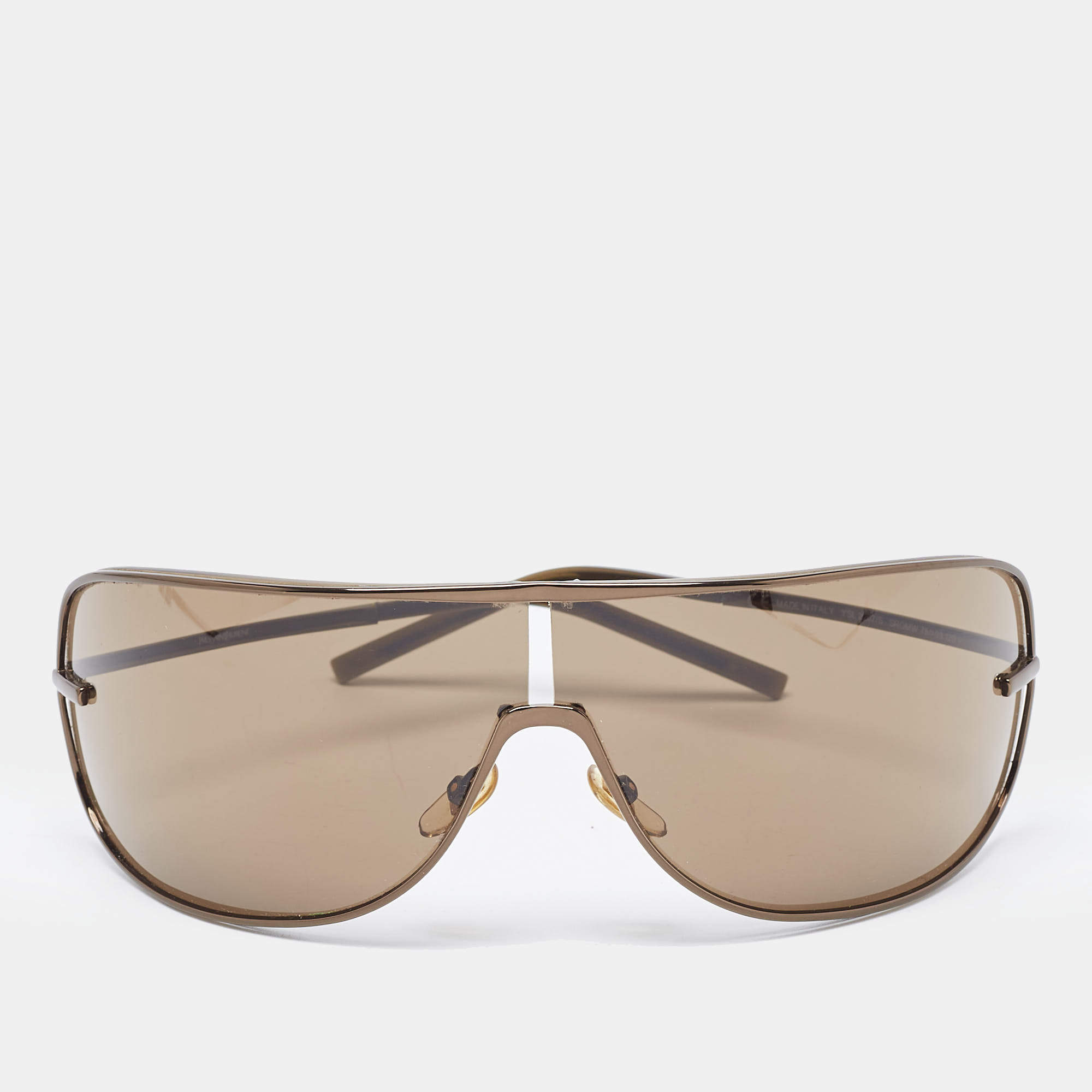 Yves Saint Laurent Brown 2207/S Wrap Sunglasses