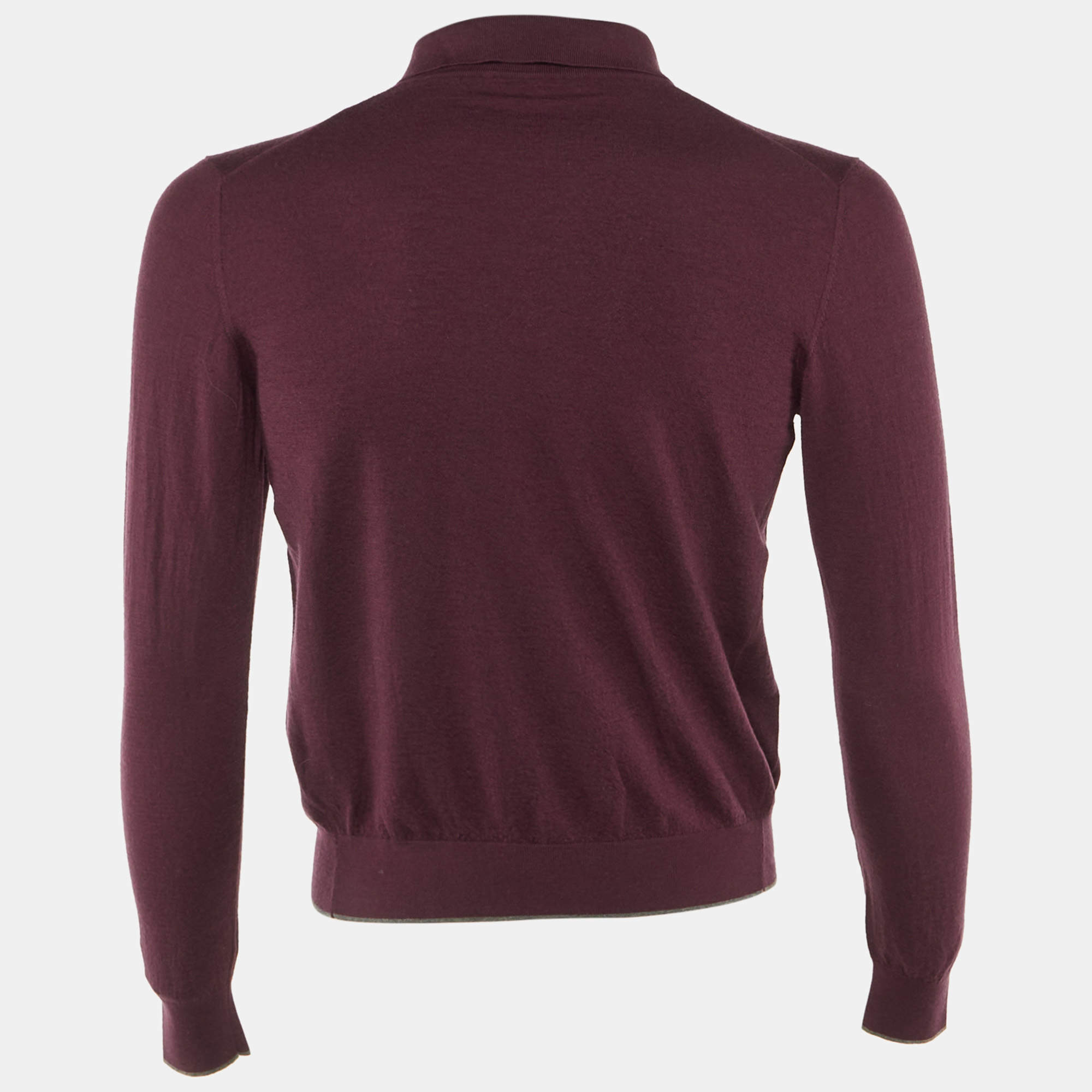 Z Zegna Navy Blue Tech-Merino Zipper Jacket S Z Zegna | TLC