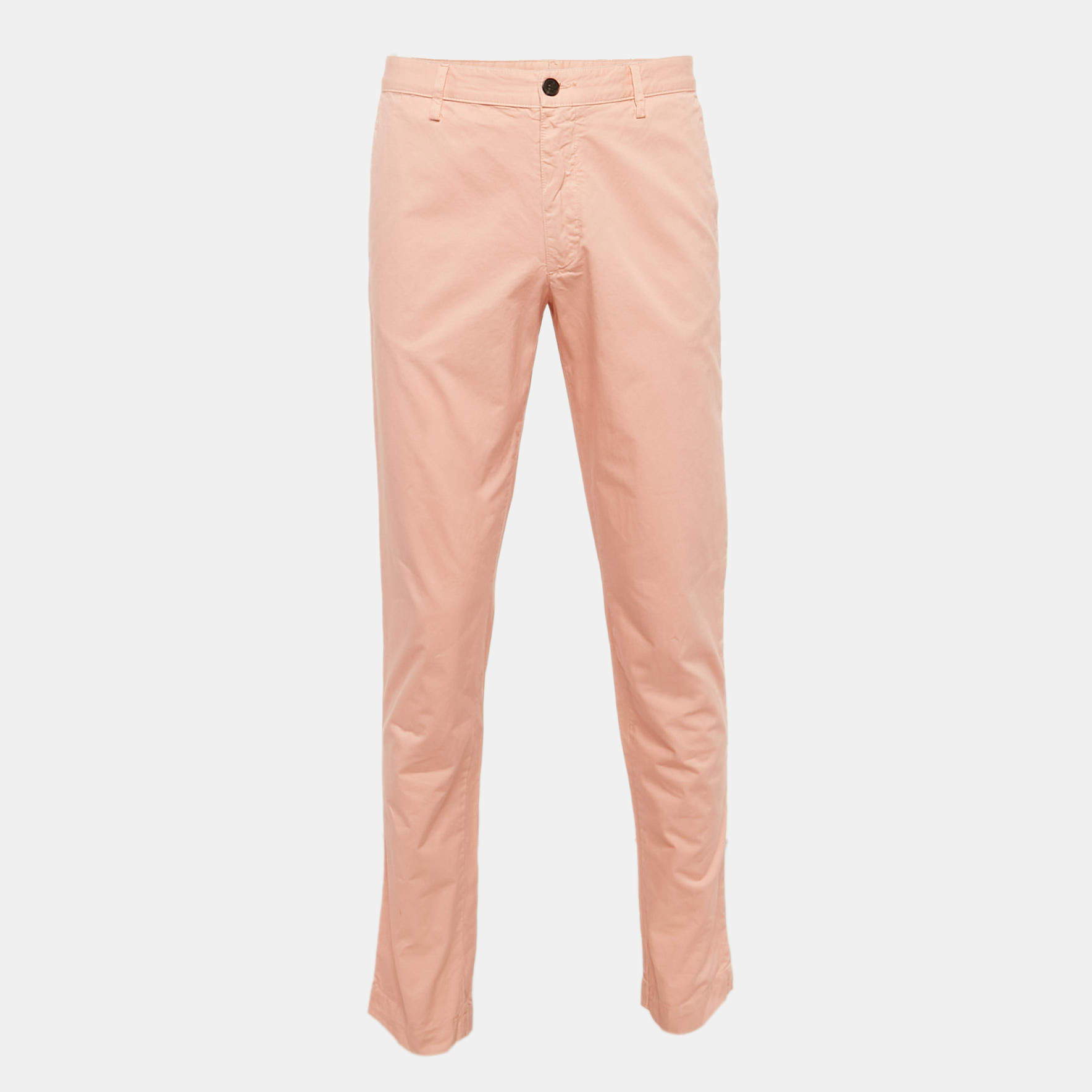 Zadig & Voltaire Pink Cotton Patrick Chino Pants S