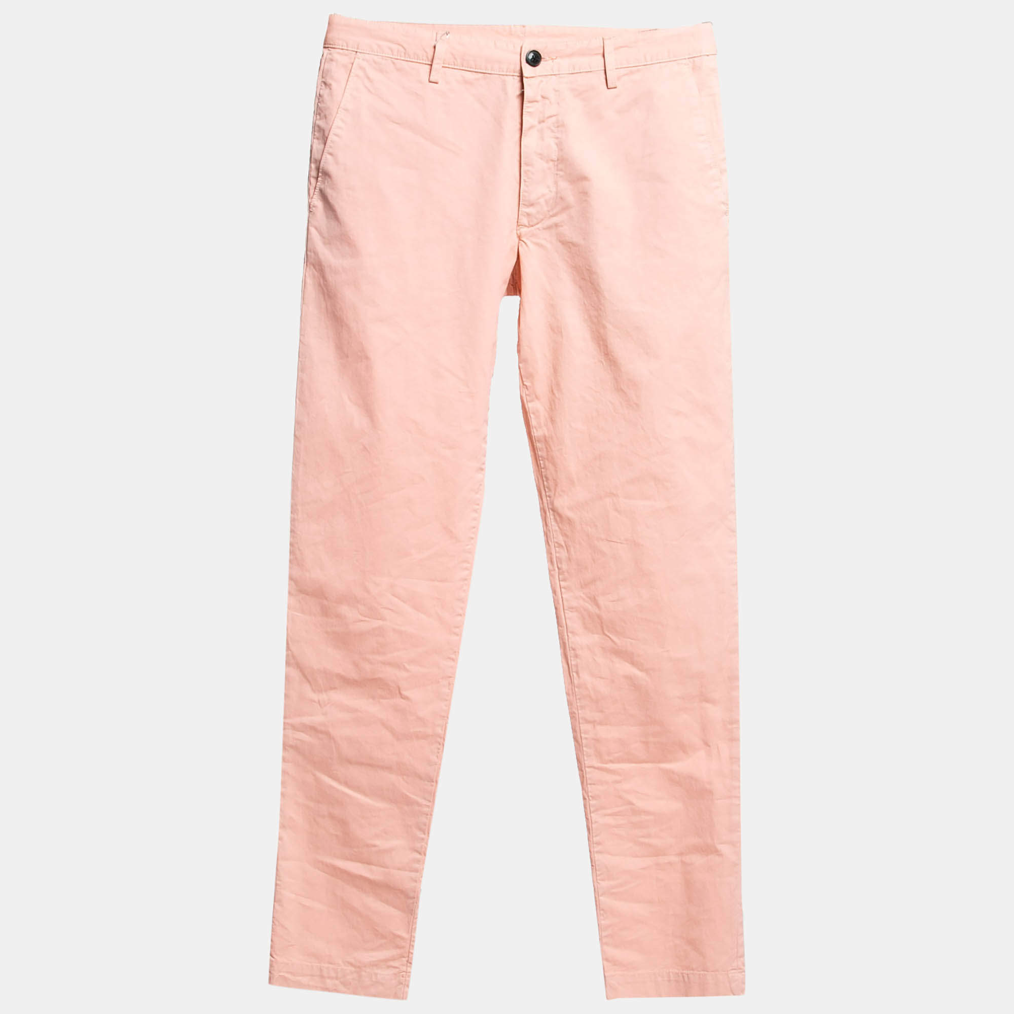 Zadig & Voltaire Pink Cotton Patrick Chino Trousers S