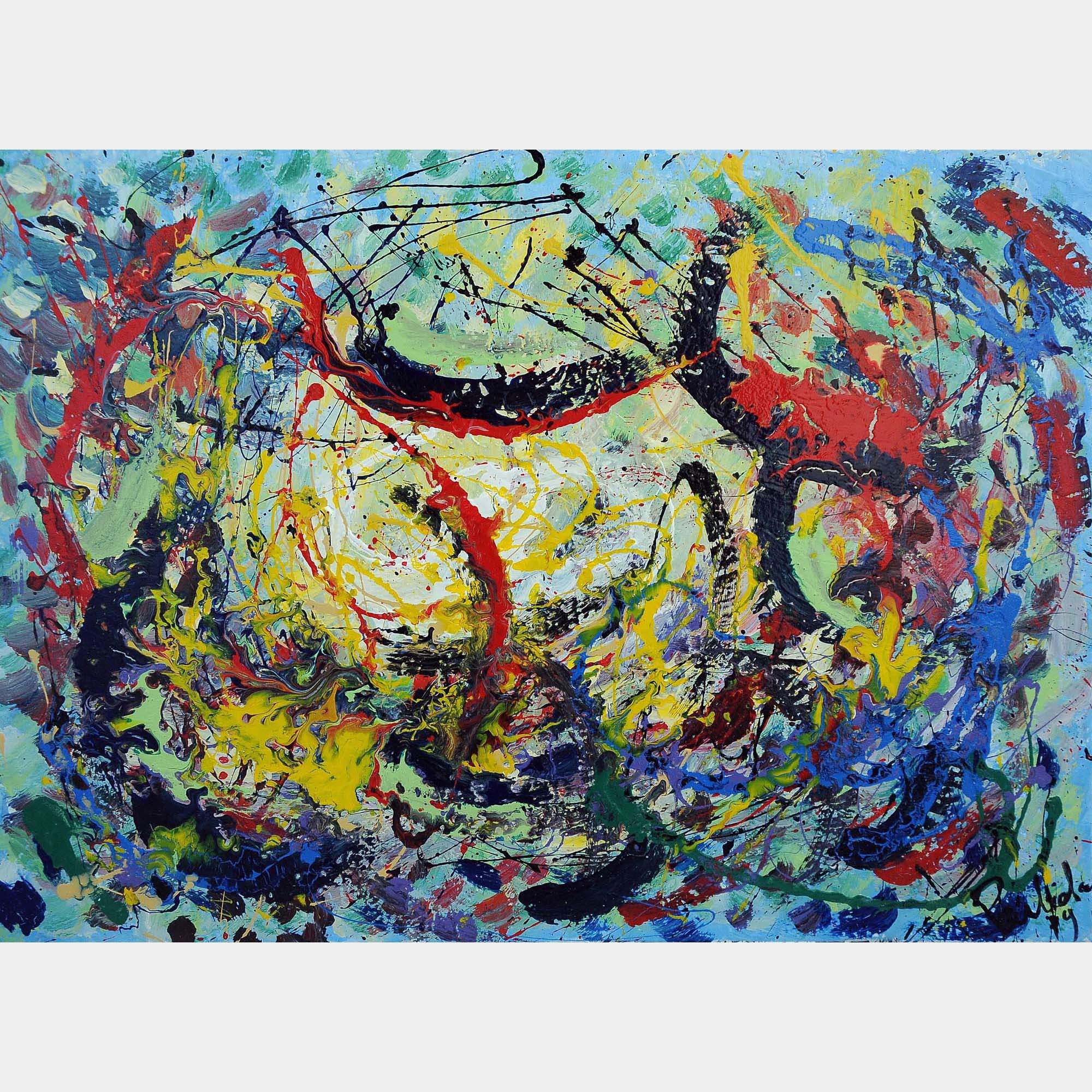 Fischi Lontani By Antonino Puliafico, Italy,2020 (65 X 90)