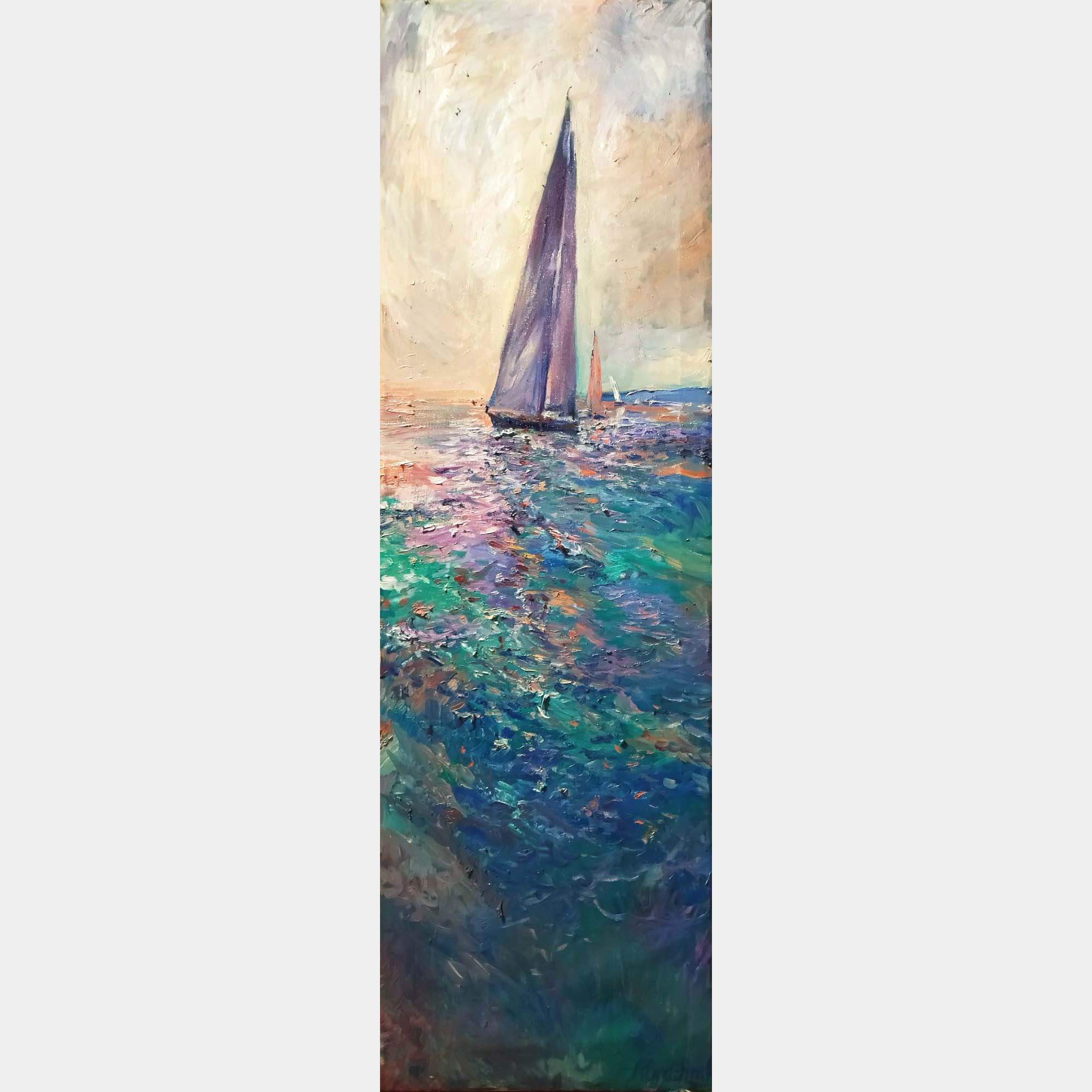 Adventure By Artem Brazhnik, Ukraine,2021 (160 X 53)