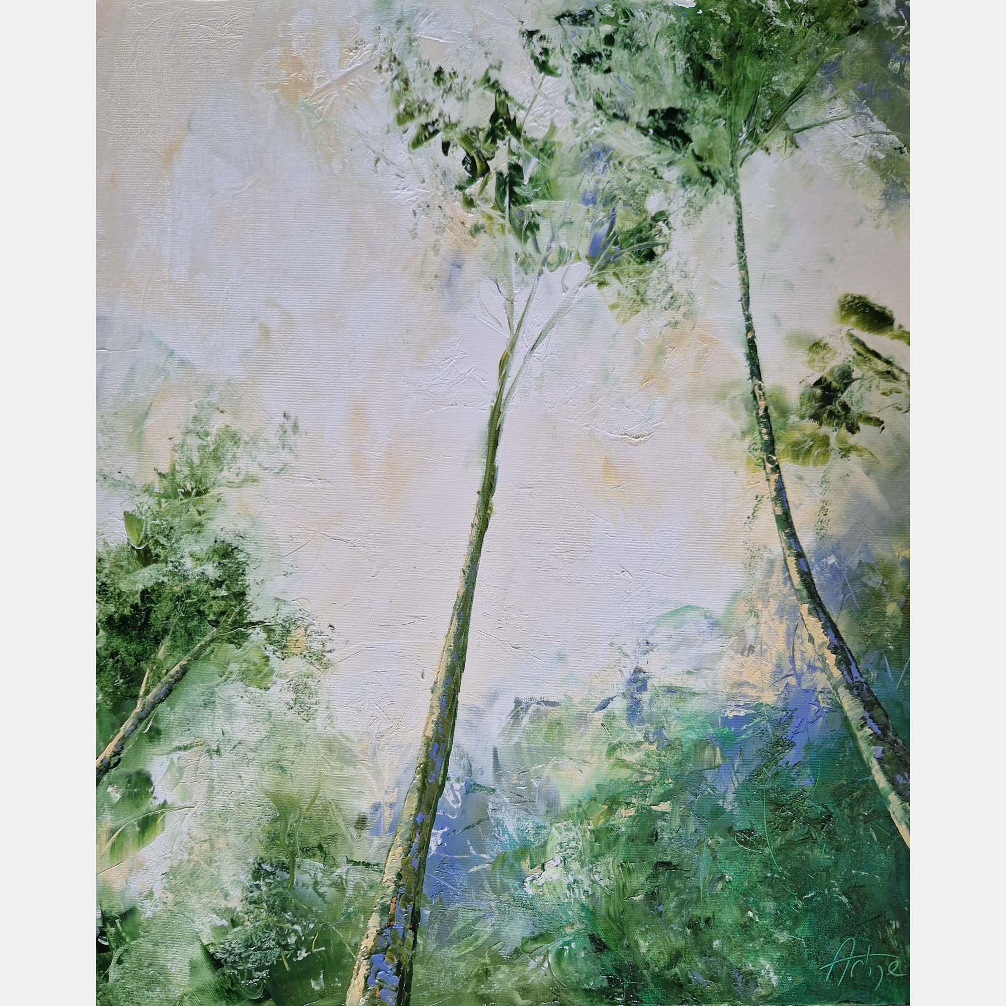 Vert Tendre By Artize, France,2023 (73 X 60)