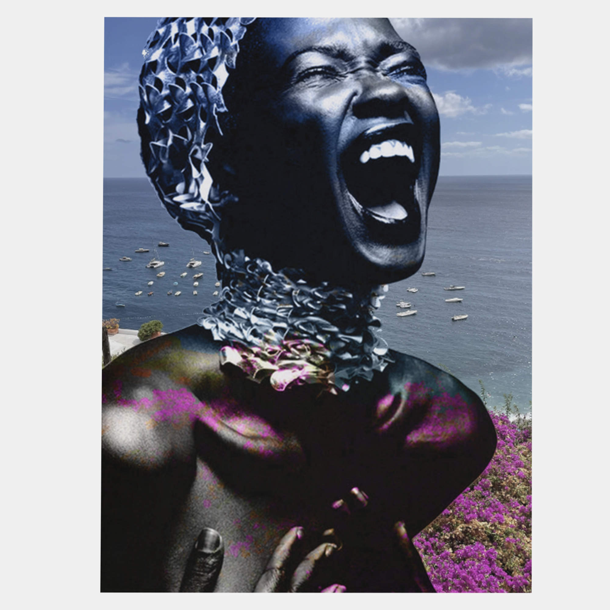 She loved to laugh out loud  by Audrey Dupre Mandeville, France, 2023 (80 x 60)