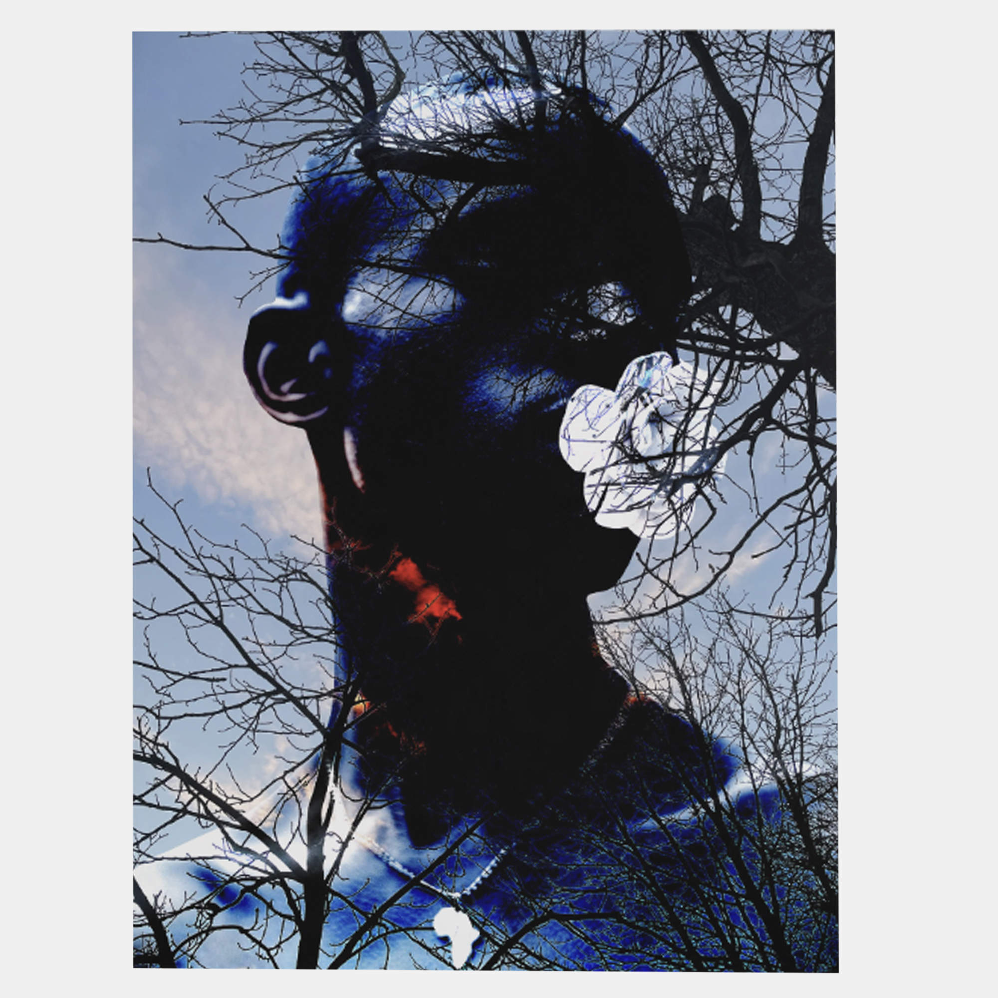 Pre Owned He called for peace by Audrey Dupre Mandeville, France, 2023 (80 x 60)