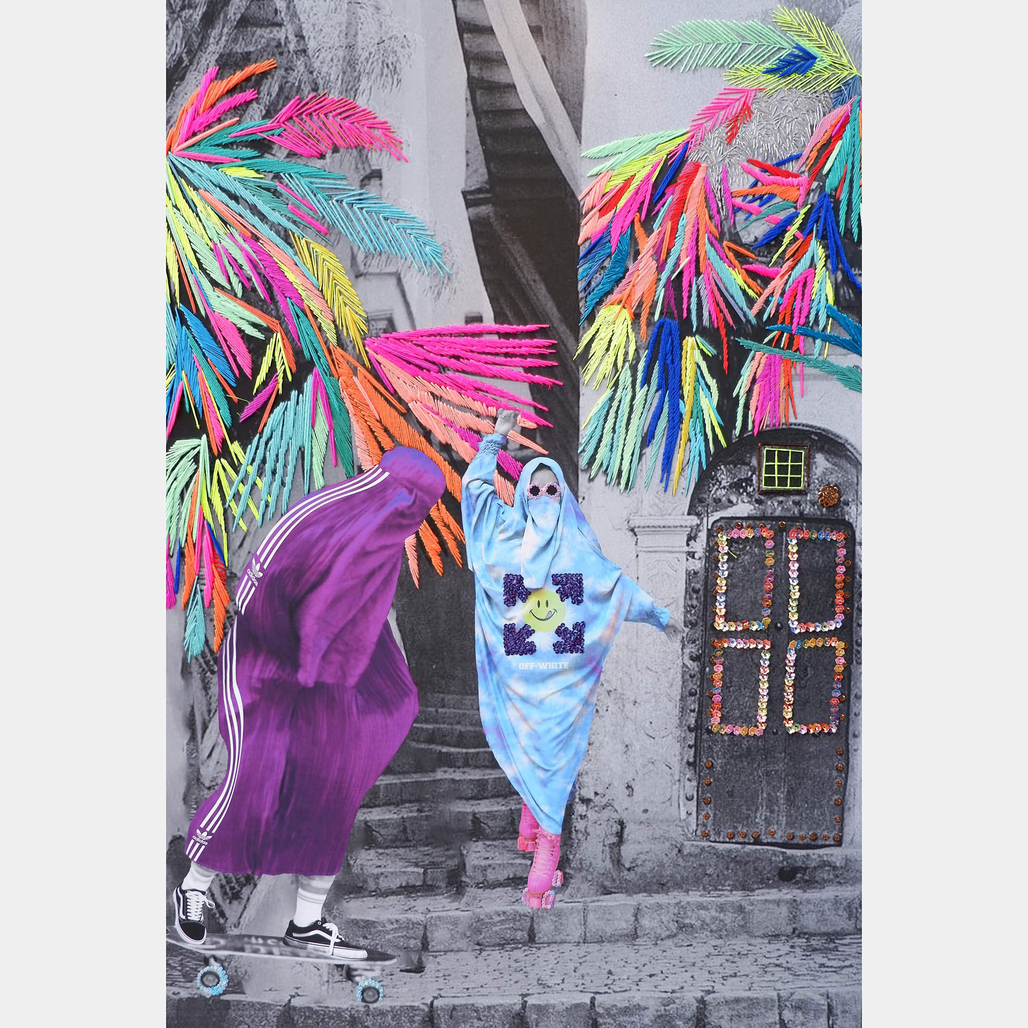 As7Ab & Ryders By Azaide, Dubai, 2024 (42 X 30)