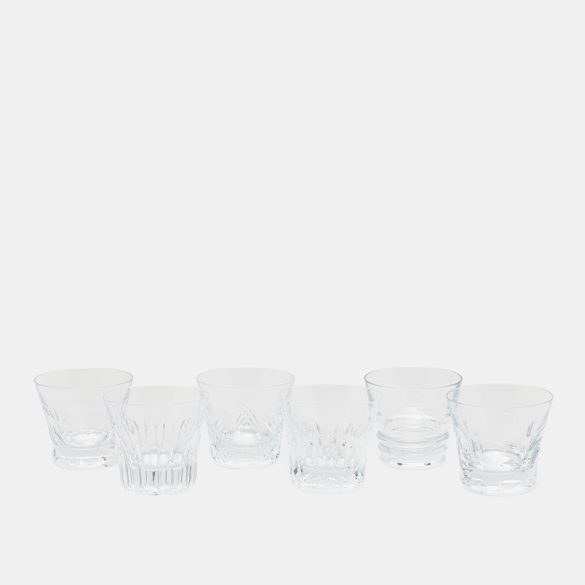 Baccarat Clear Crystal Everyday Glasses Set of 6
