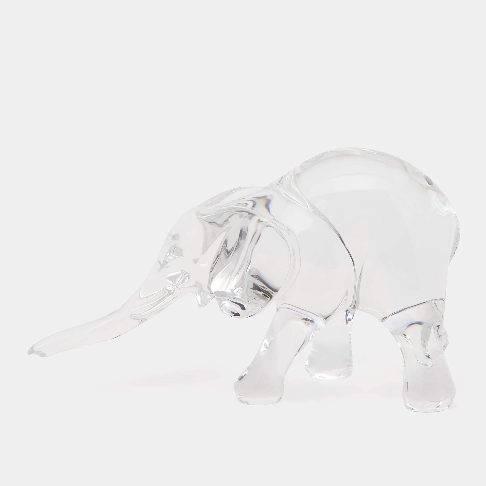 Baccarat Crystal Elephant Home Decor