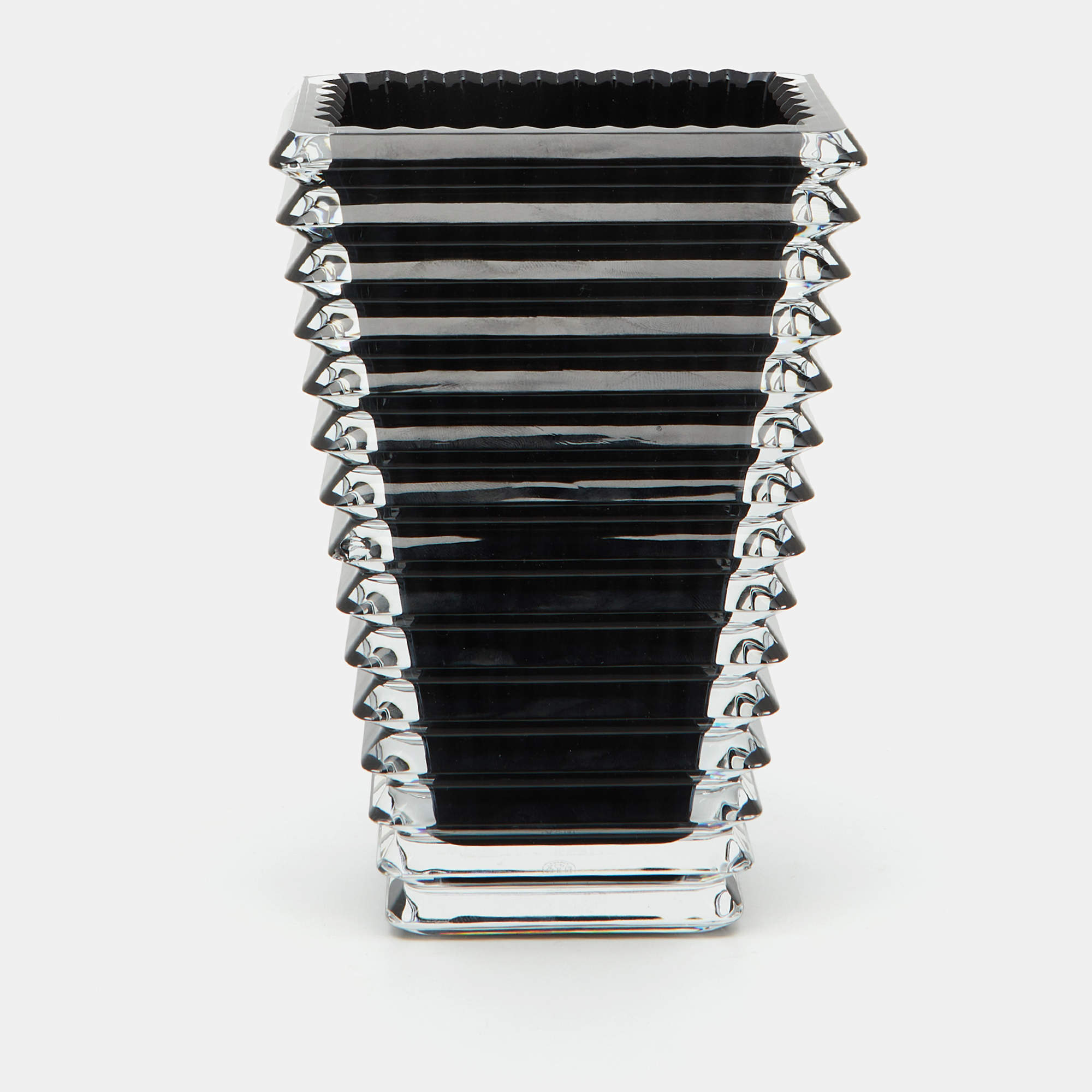 Baccarat Eye Rectangular Glass Vase