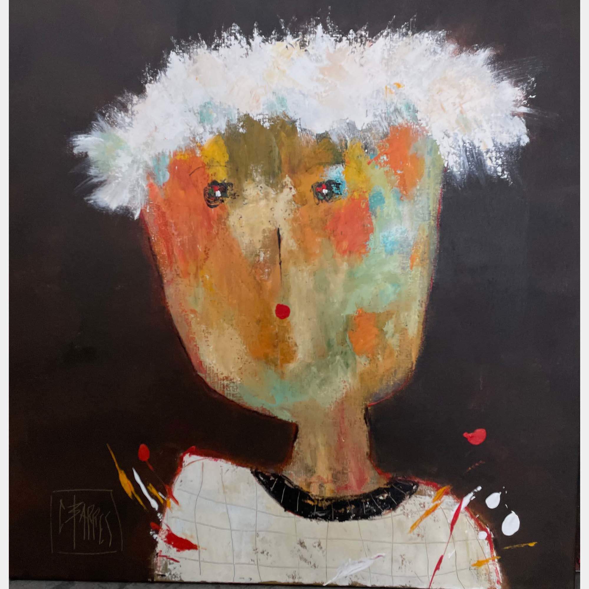 Edmond By Christine Barres, France,2023 (80 X 80)