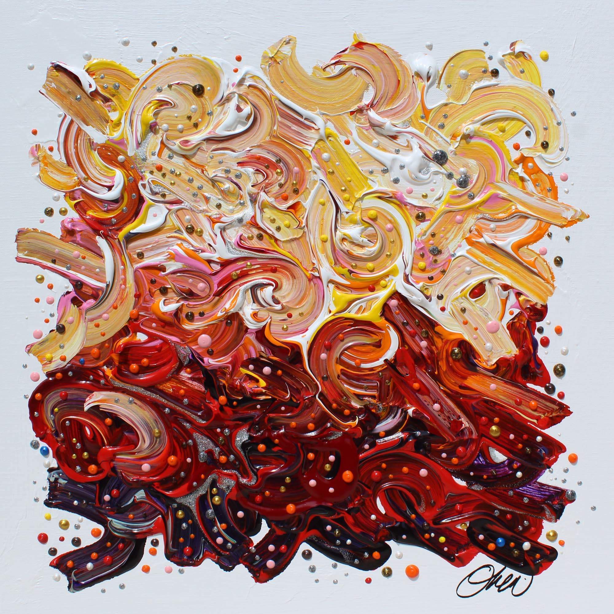 Friction D'Amour By David Onen, France,2022 (50 X 50)