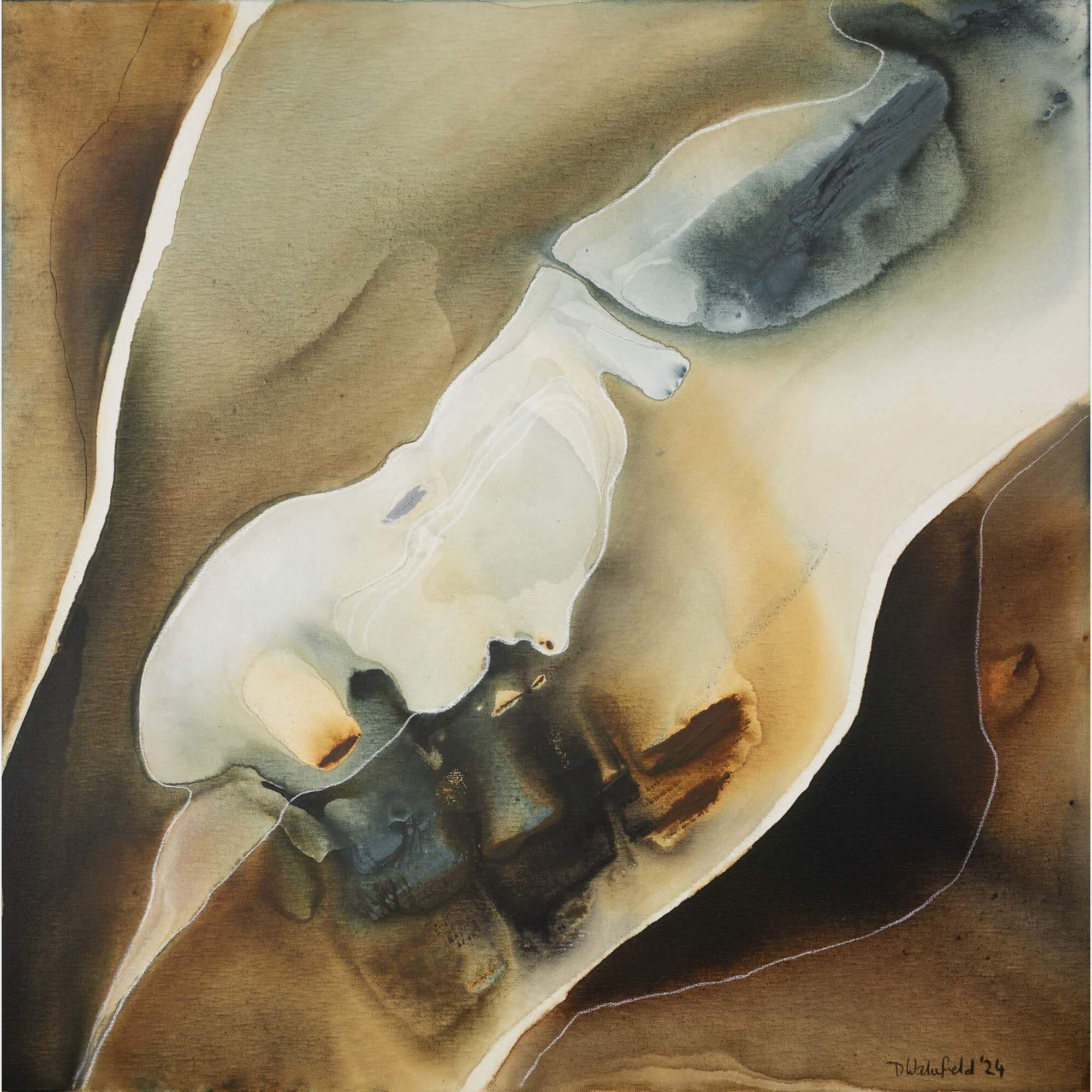 Mojave 1 By Dinah Wakefield, Australia,2024 (92 X 92)