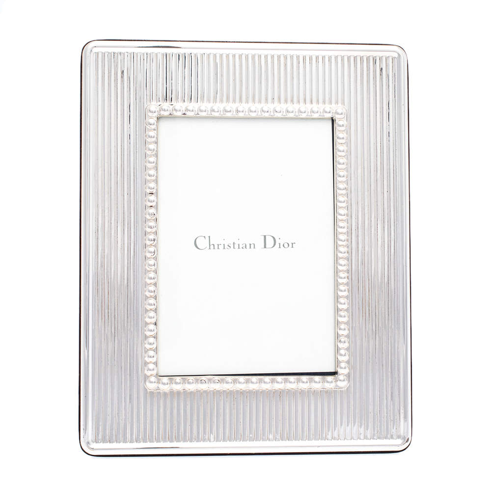 Dior Silver 925/Tarnish Proof Coating Photo Frame Dior | The Luxury Closet