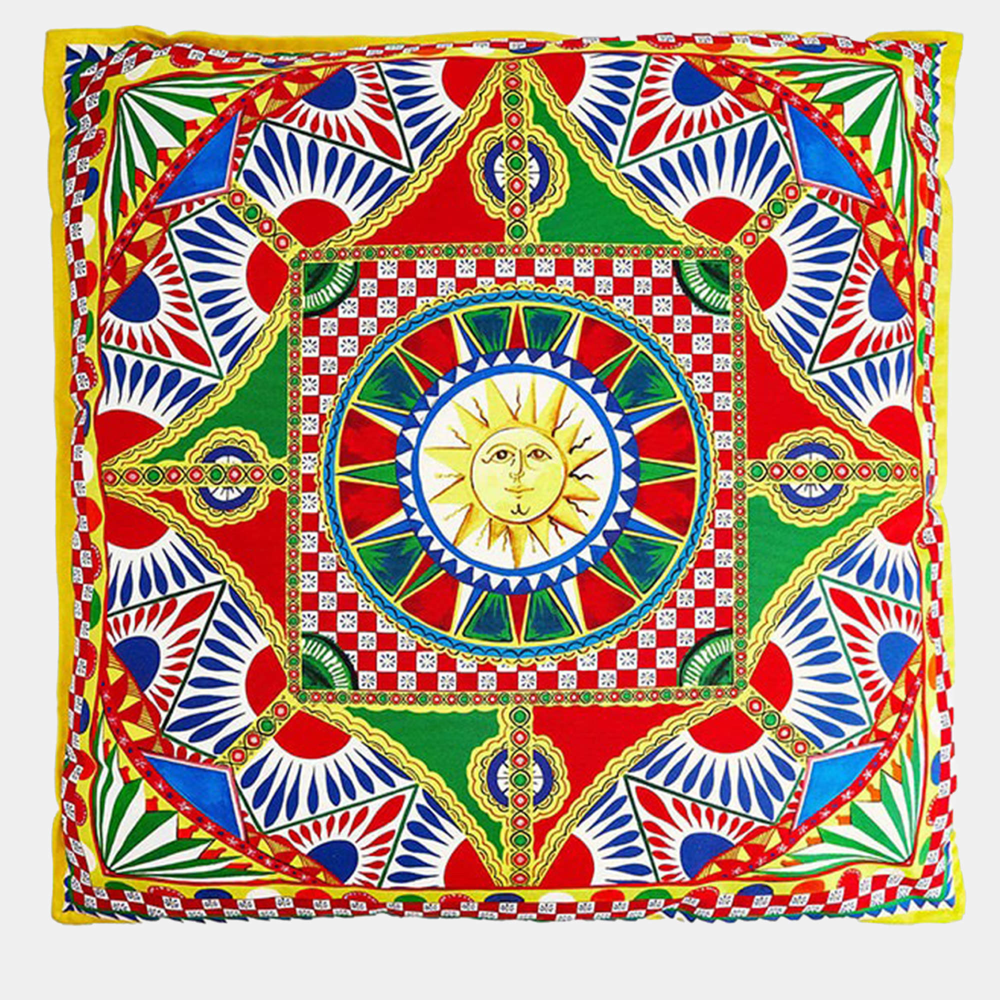 Pre Owned وسادة دولتشي أند غابانا كانفاس متعدد