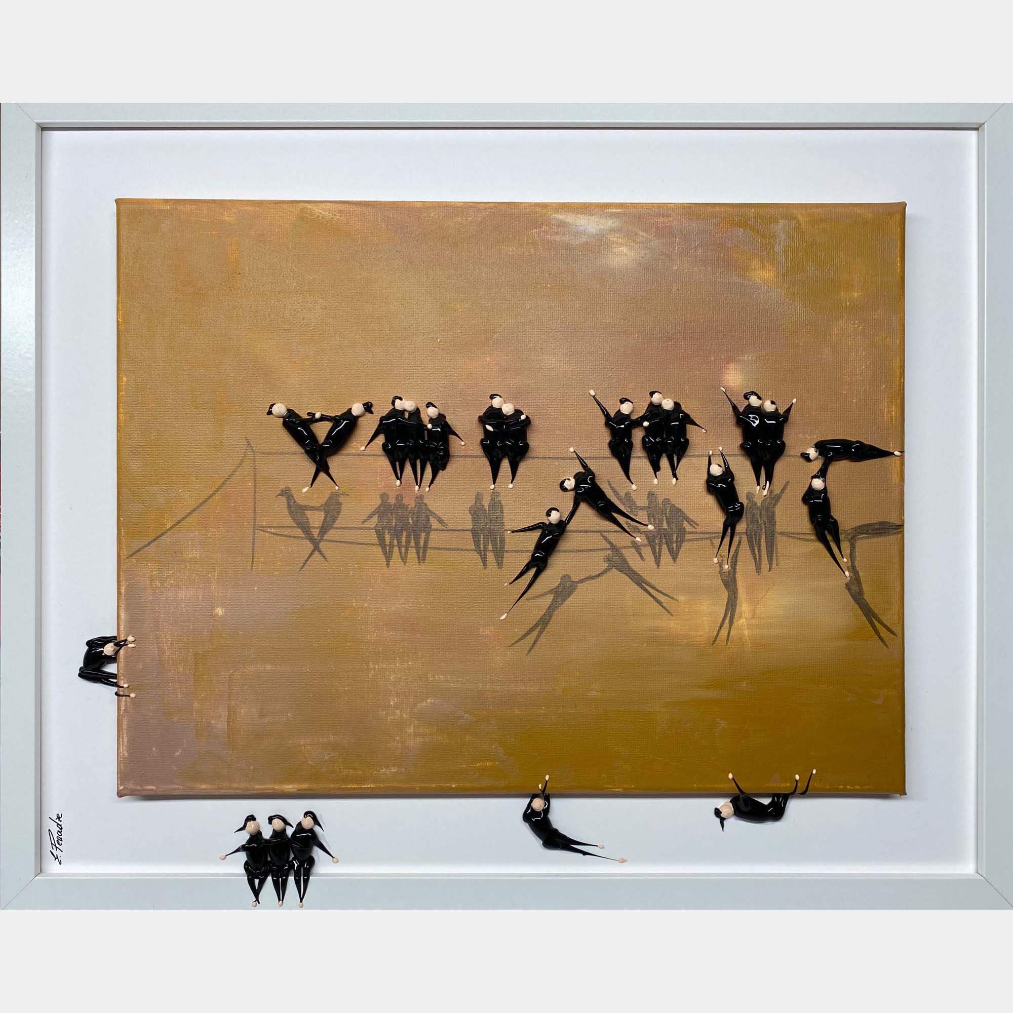 Works On Commission. Similar Paintings By Eka Peradze, Georgia,2022 (53 X 73)