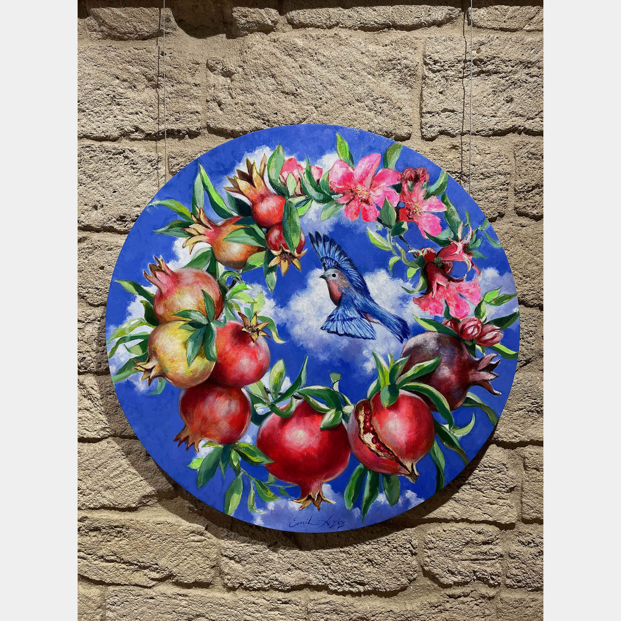 Life Circle By Emil Aziz, Turkey,2023 (80 X 80)