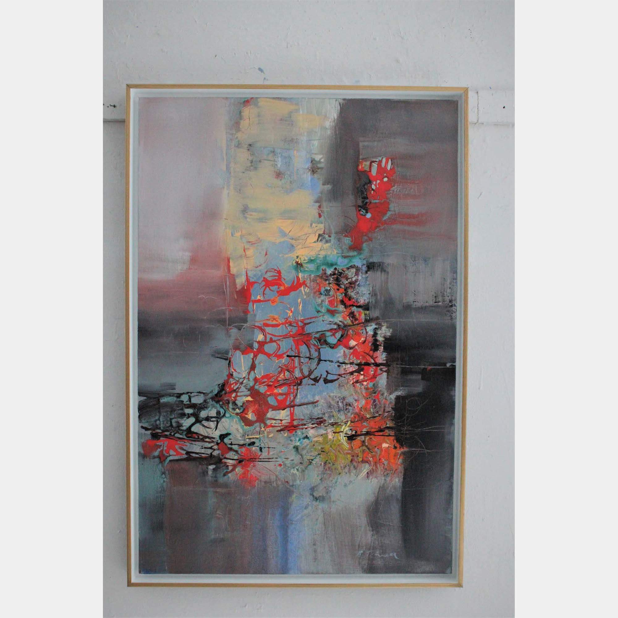 Anton Bruckner, 3 Small Pieces Iii By Ernestine Tahedl, Canada,2019 (91.44 X 60.96)