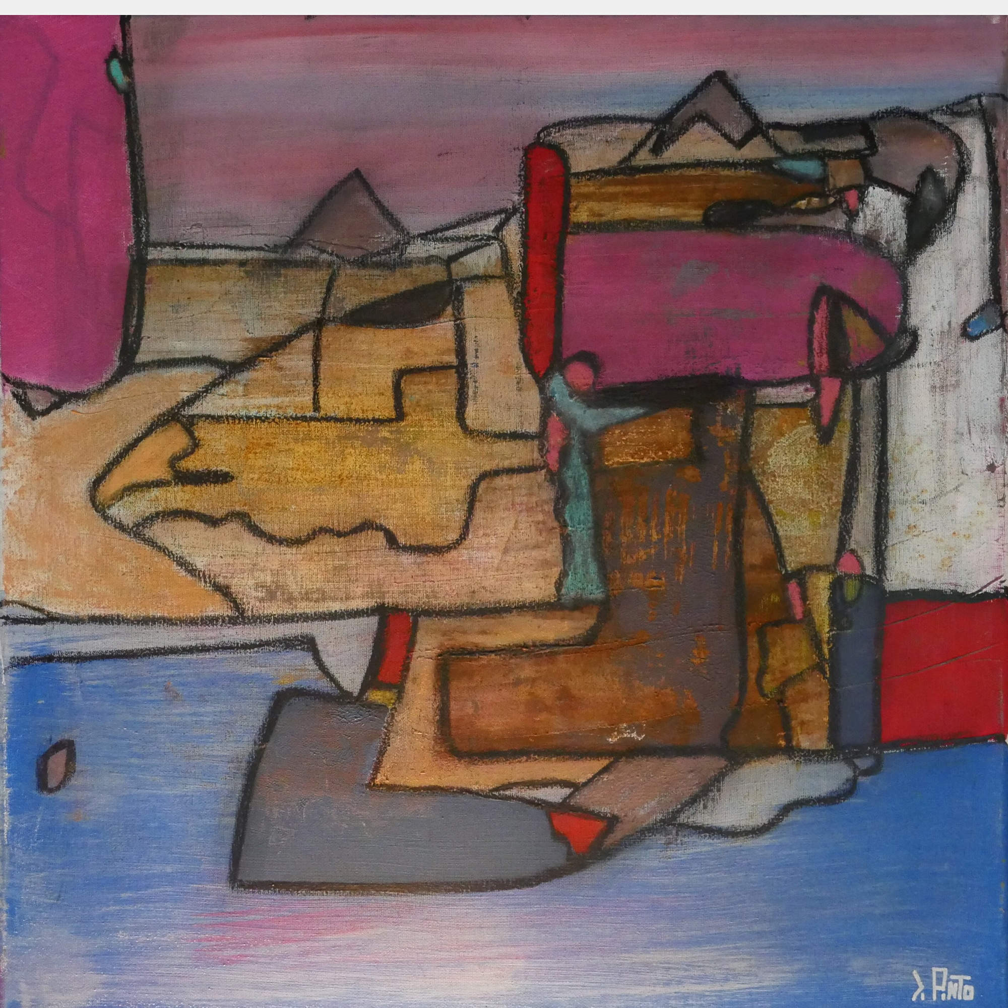 Zurigo By Federico Pinto Schmid, Italy,2019 (60 X 60)