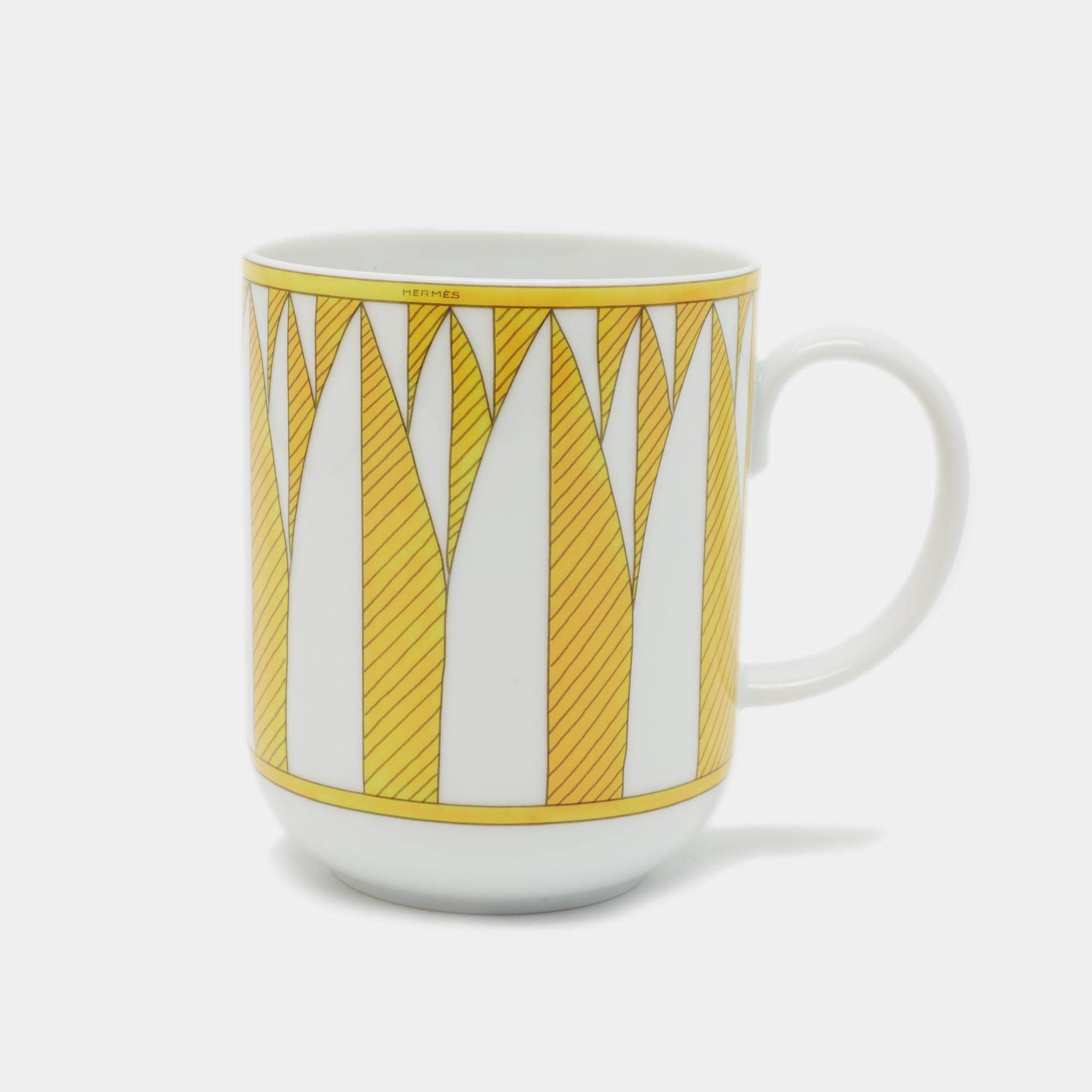 مملوكة مسبقًا Hermès Soleil d'Hermès Porcelain Mug
