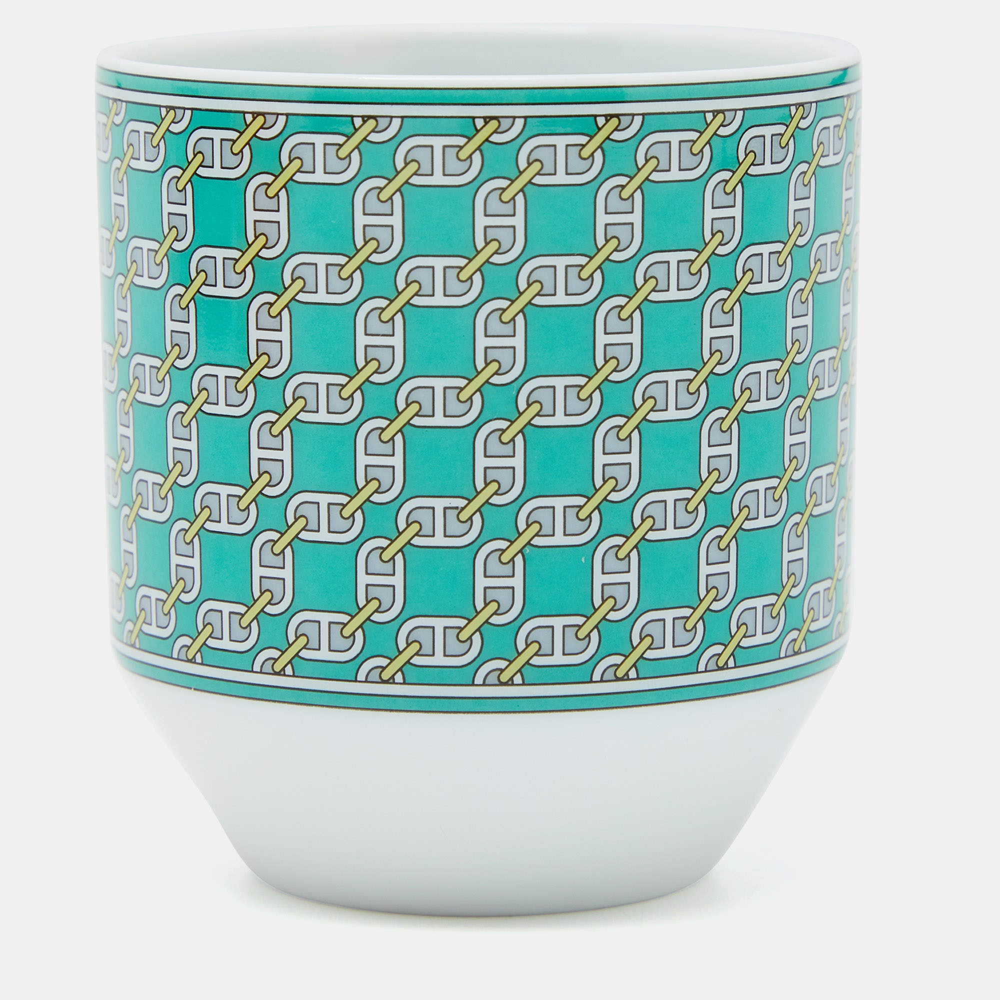 Hermes Porcelain Tie Set Tumbler 