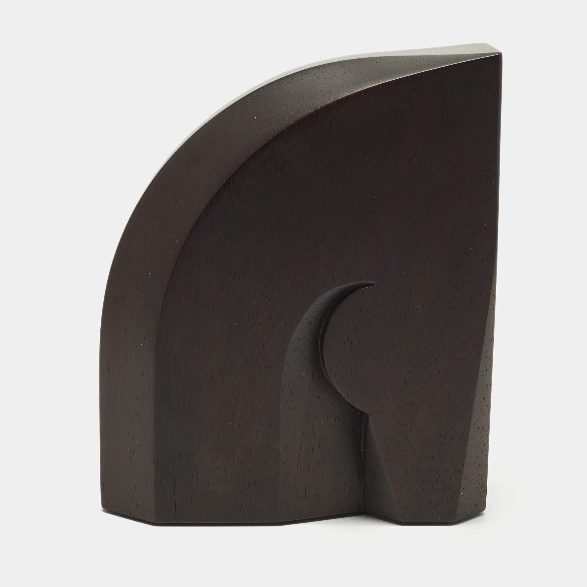 Pre Owned Hermes Alezan Bookend Rouge H Cassia Wood